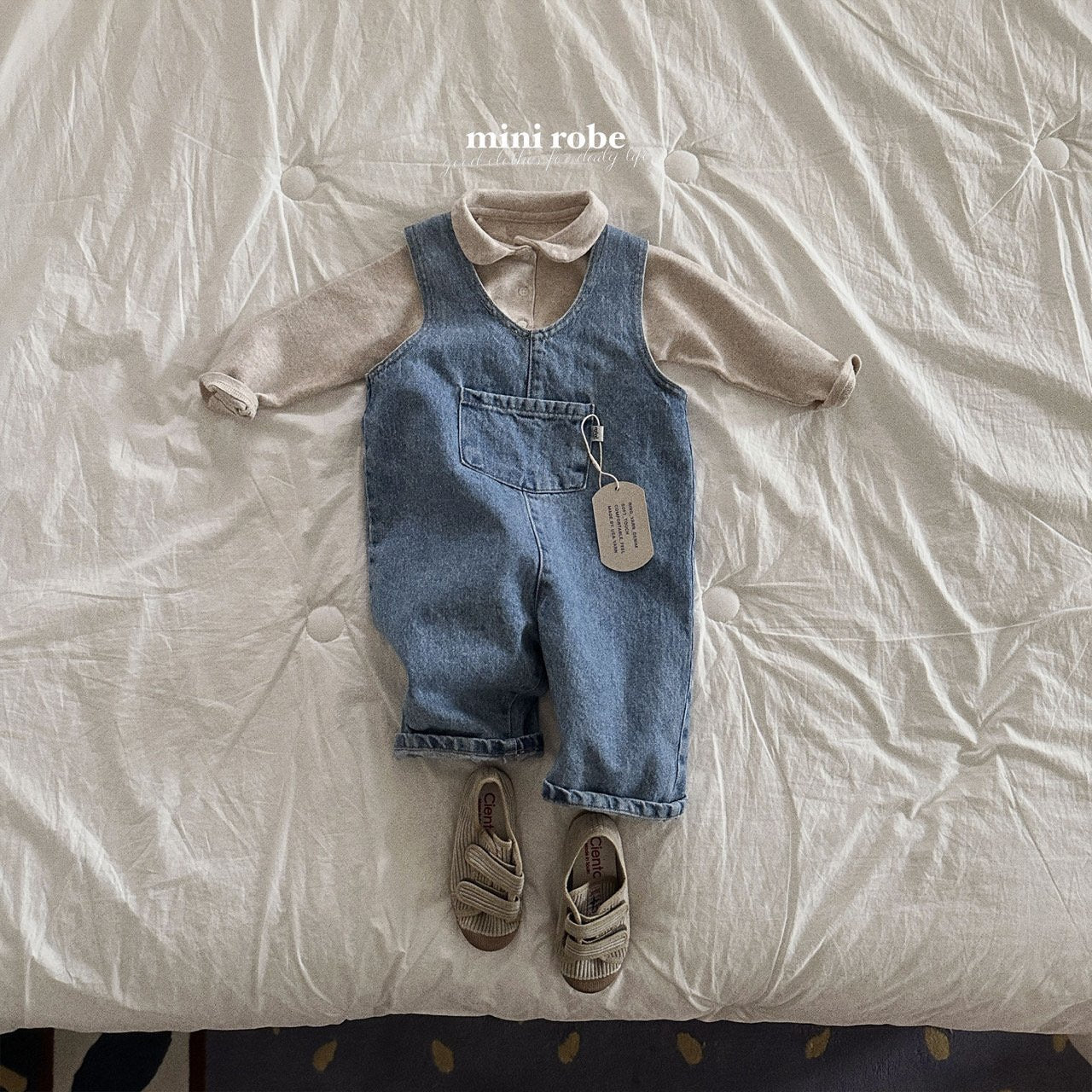 kangaroo denim overall