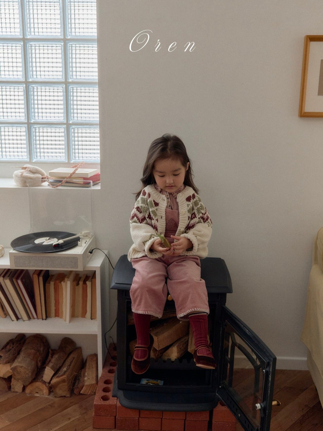 Reversible knit cardigan (2 way)