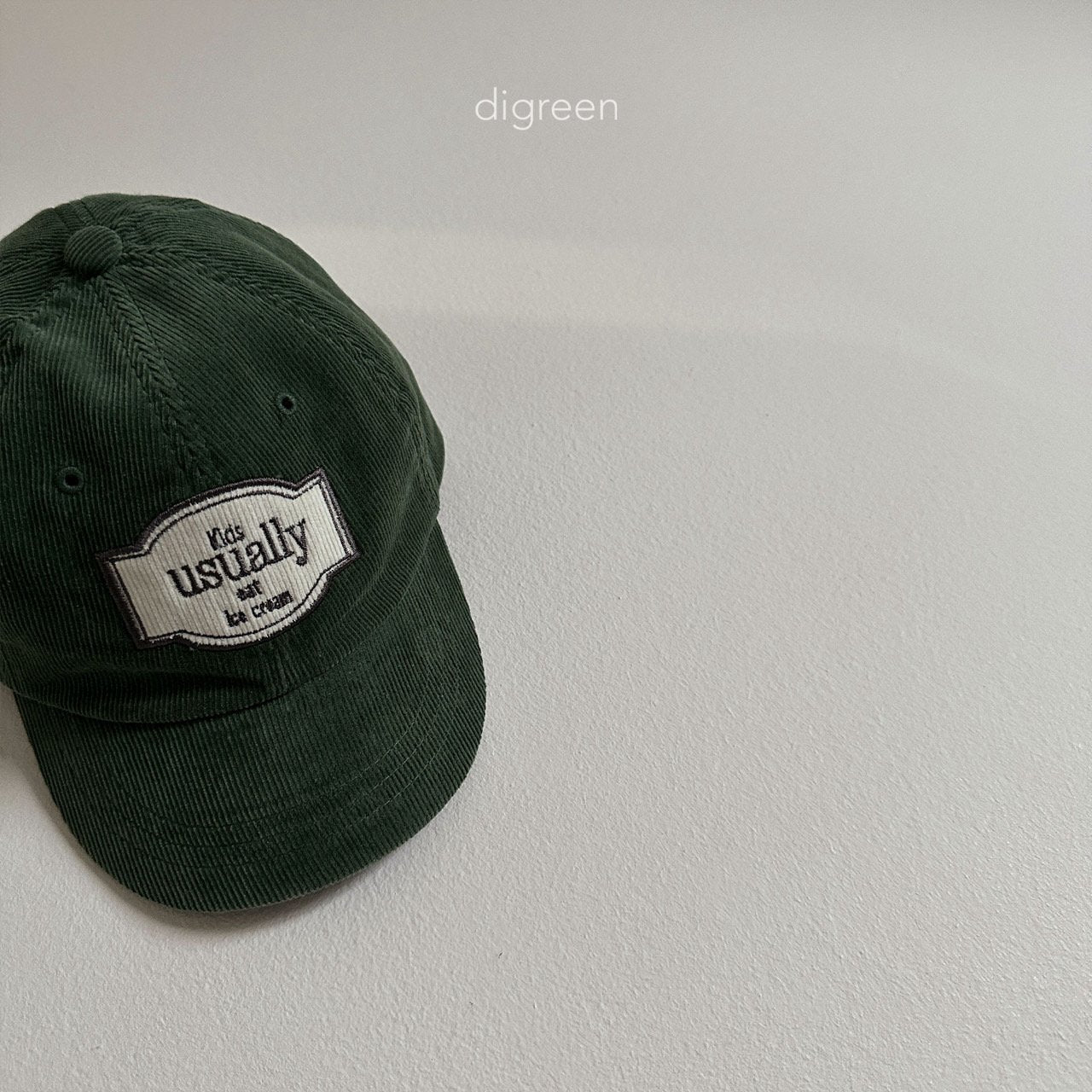 Corduroy cap