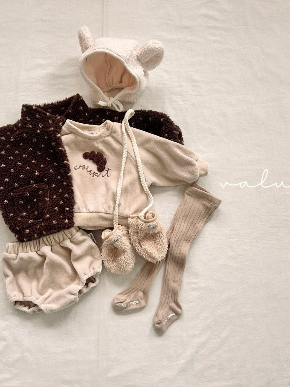 Fluffy velour bloomer (baby)