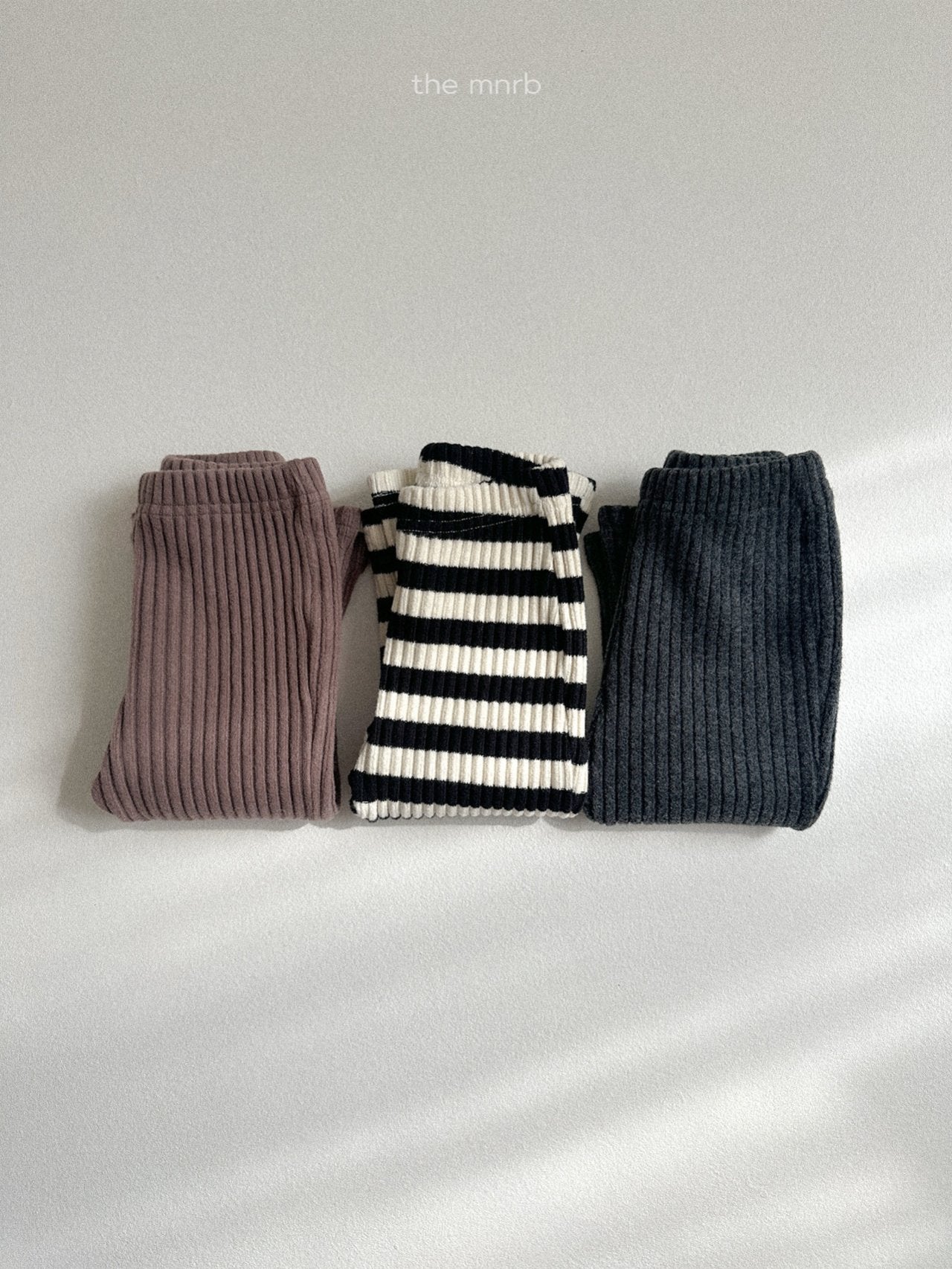 Aloe ribbed bootcut pants