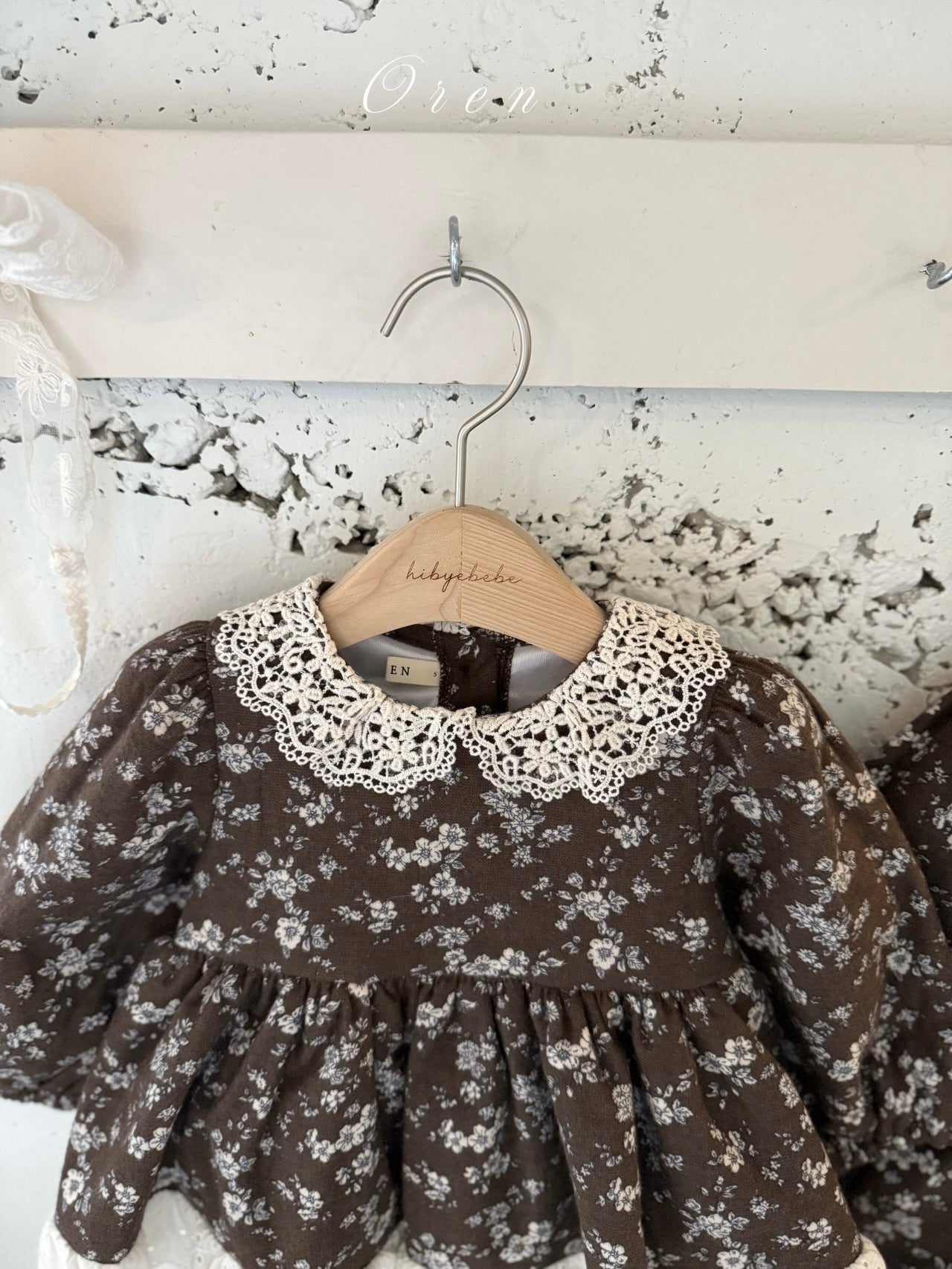 Serena flower padded rompers (baby)