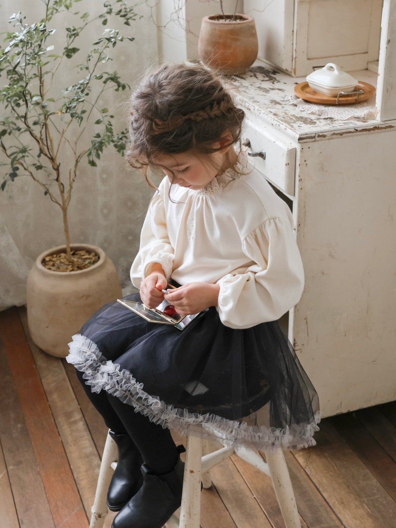 Lydia tulle leggings