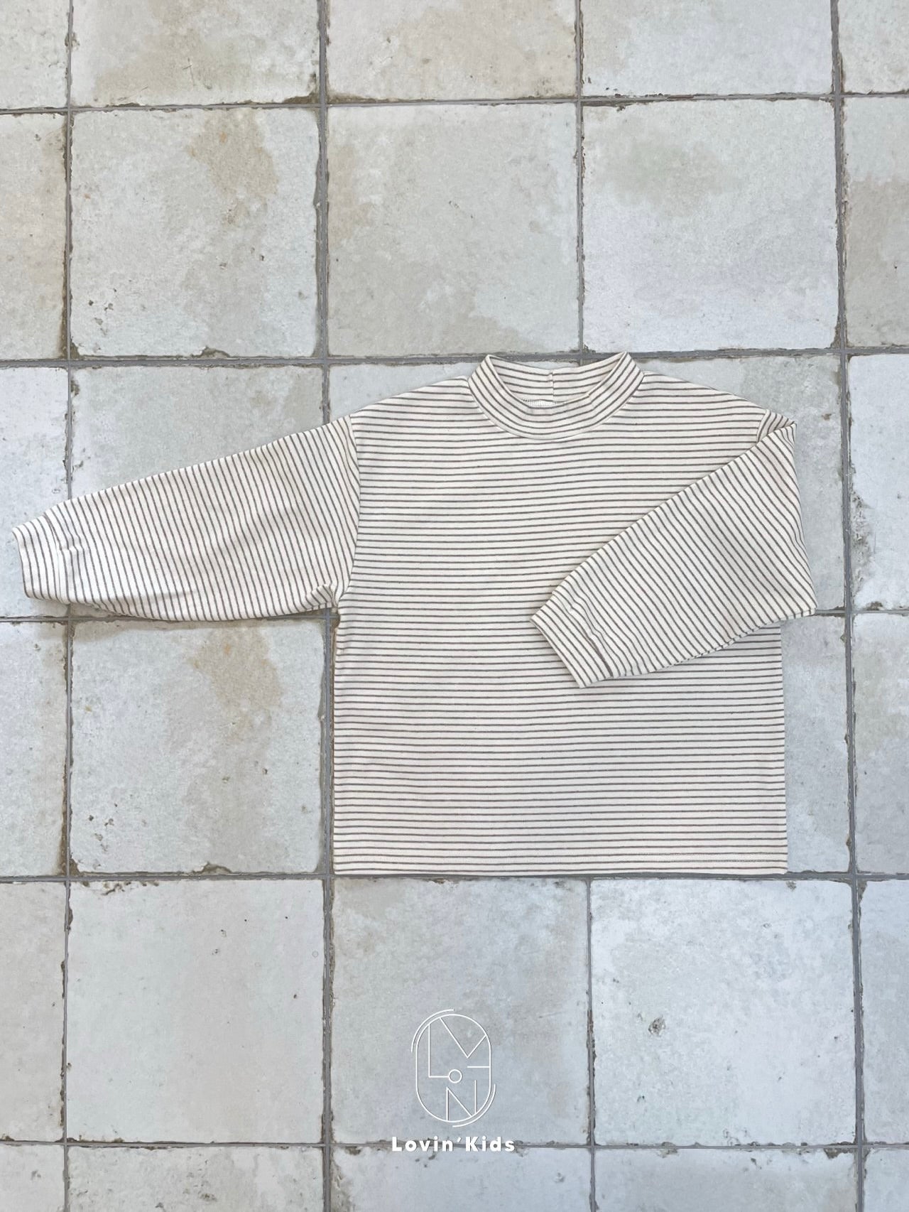 Winter loose half neck T