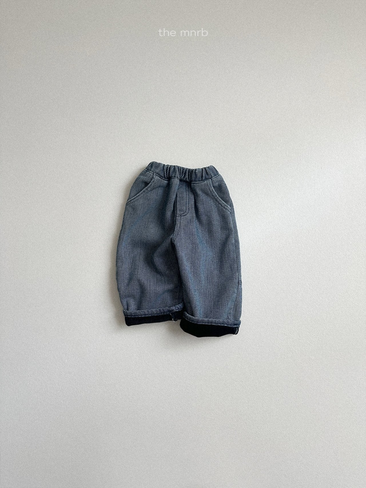Row denim pants