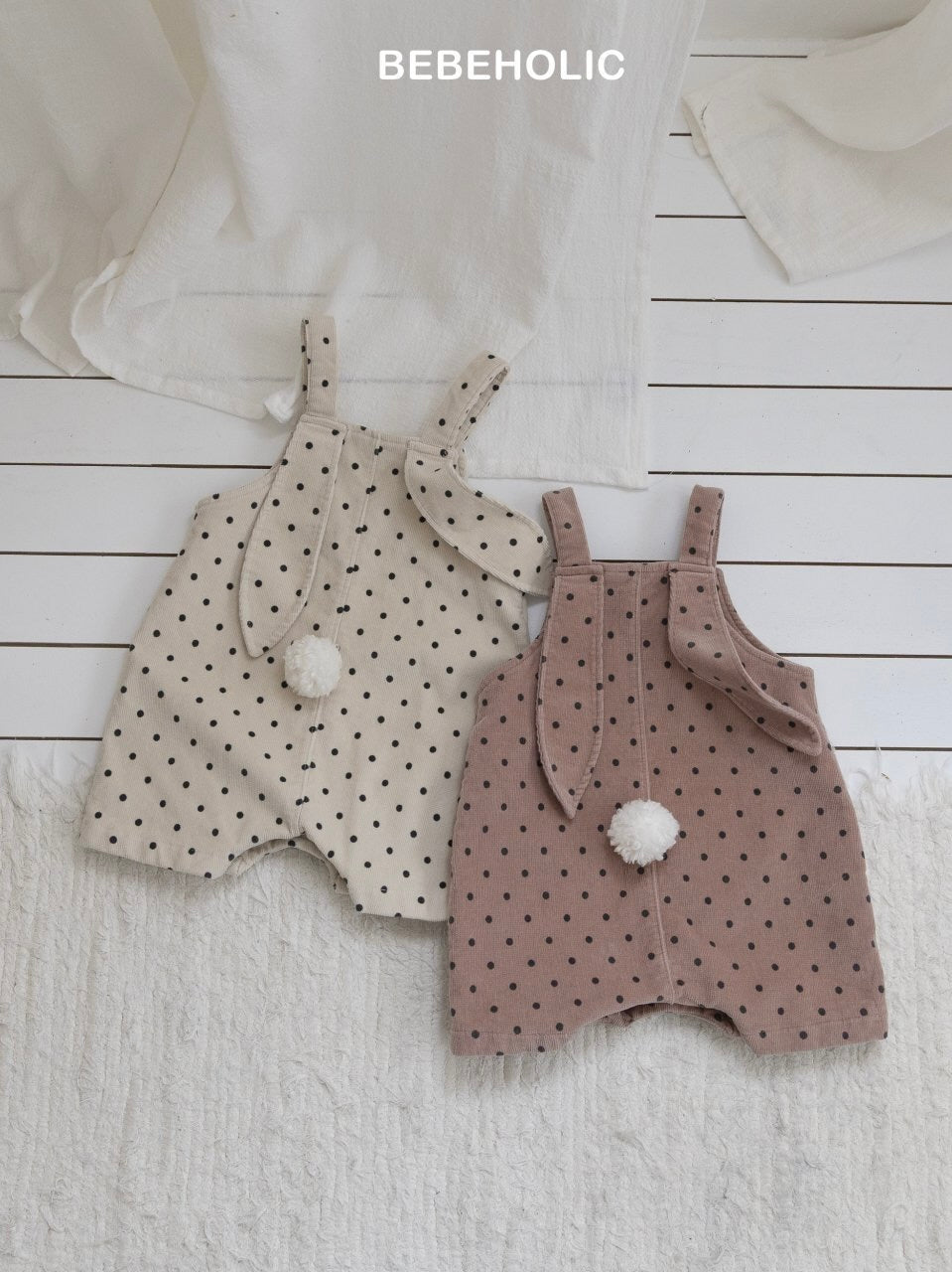 Bunny suspender overall