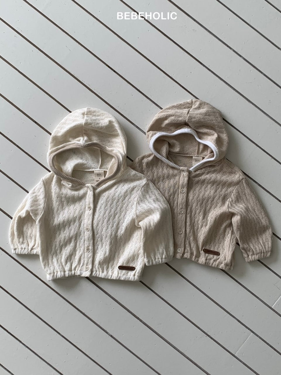 Soft textured hoodie