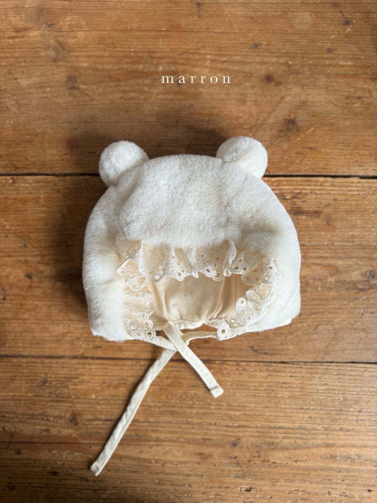 Teddy bear bonnet