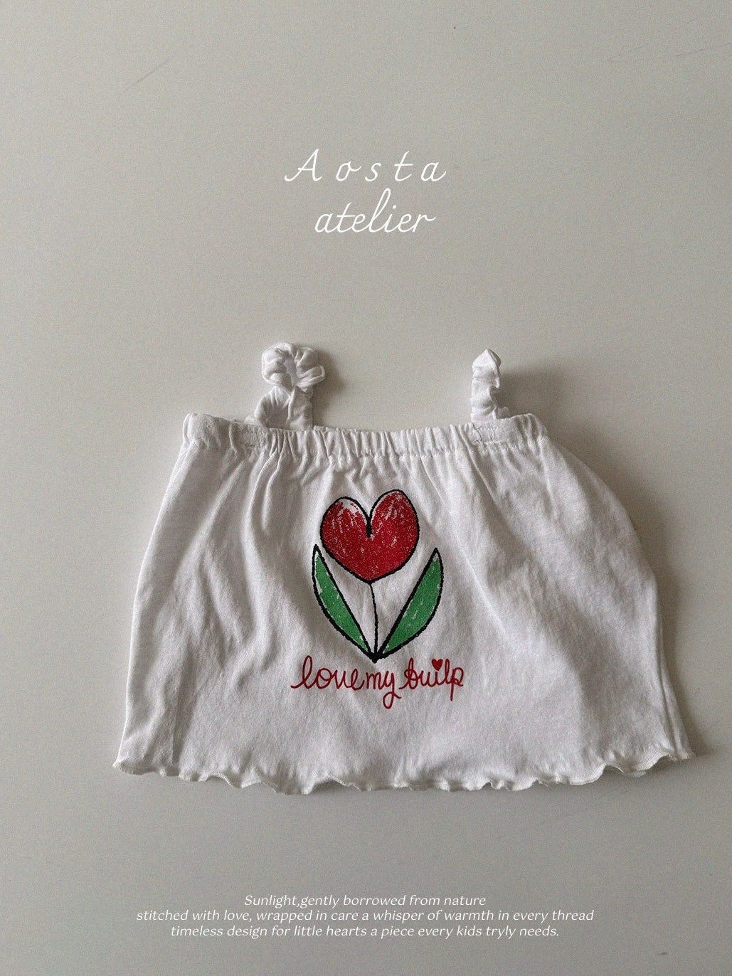 Linen tulip blouse