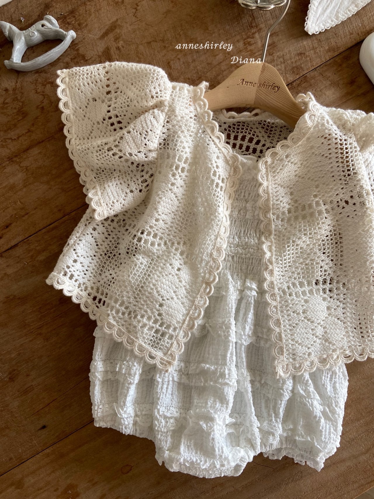 Angelica lace cardigan