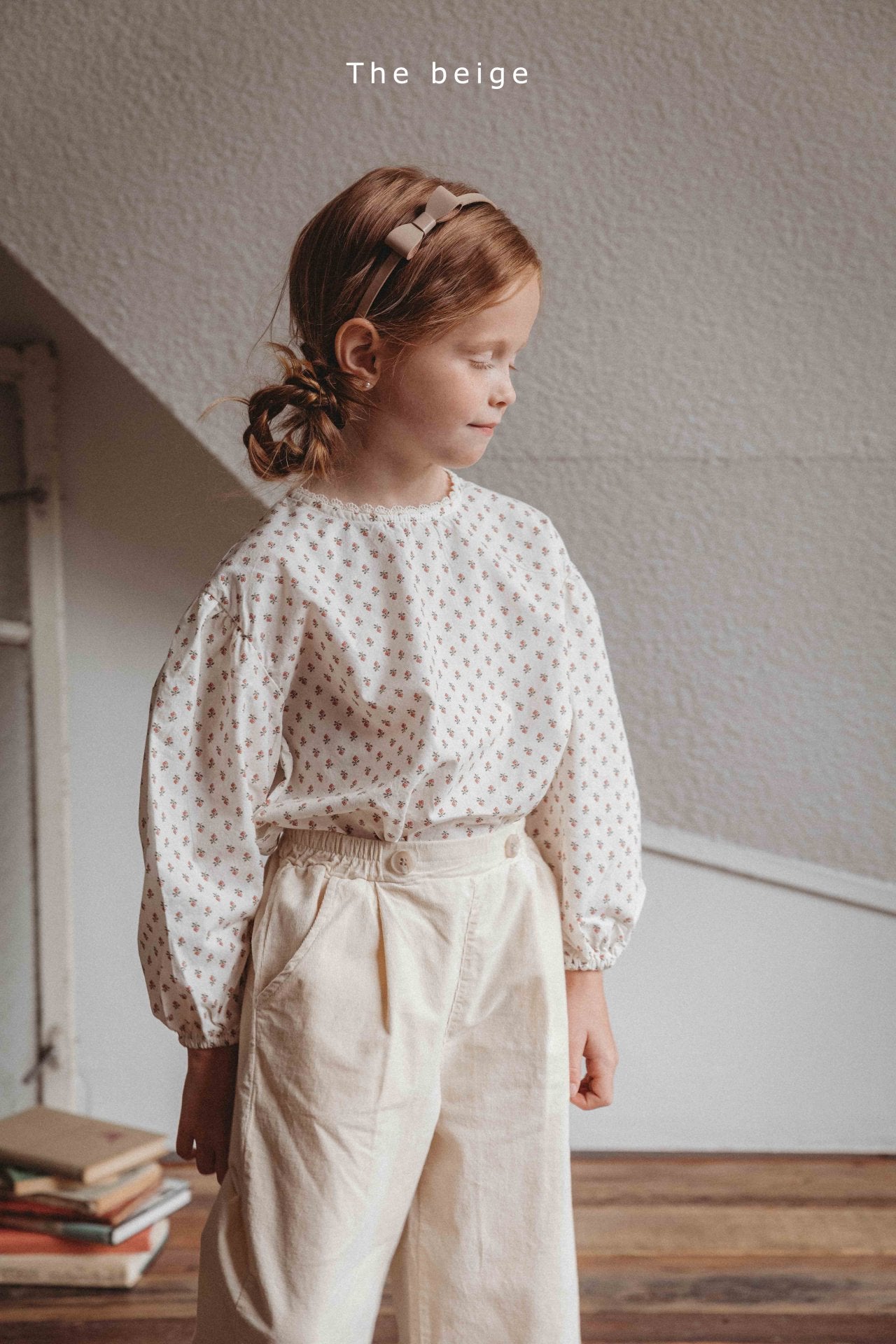 Amelia flower blouse