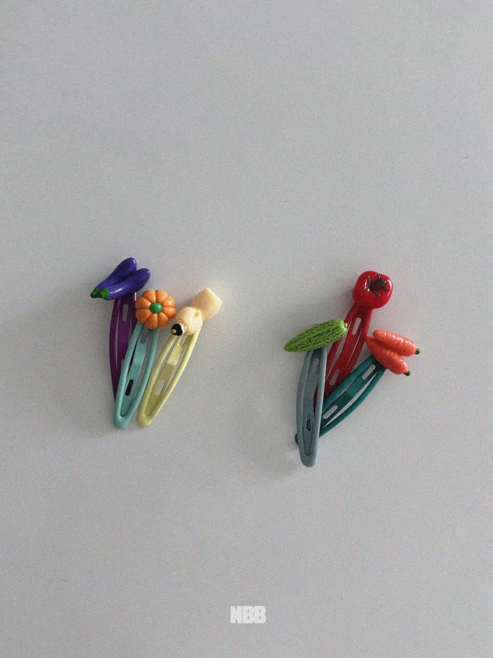 Vegetable shop pin set (3 pieces)