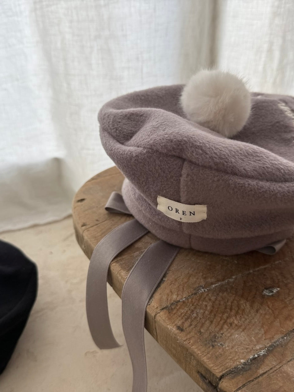 Noel fleece beret (baby)