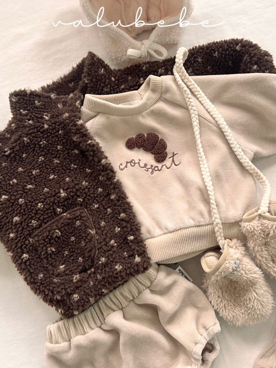 Monet fluffy jacket (baby&amp;kids)