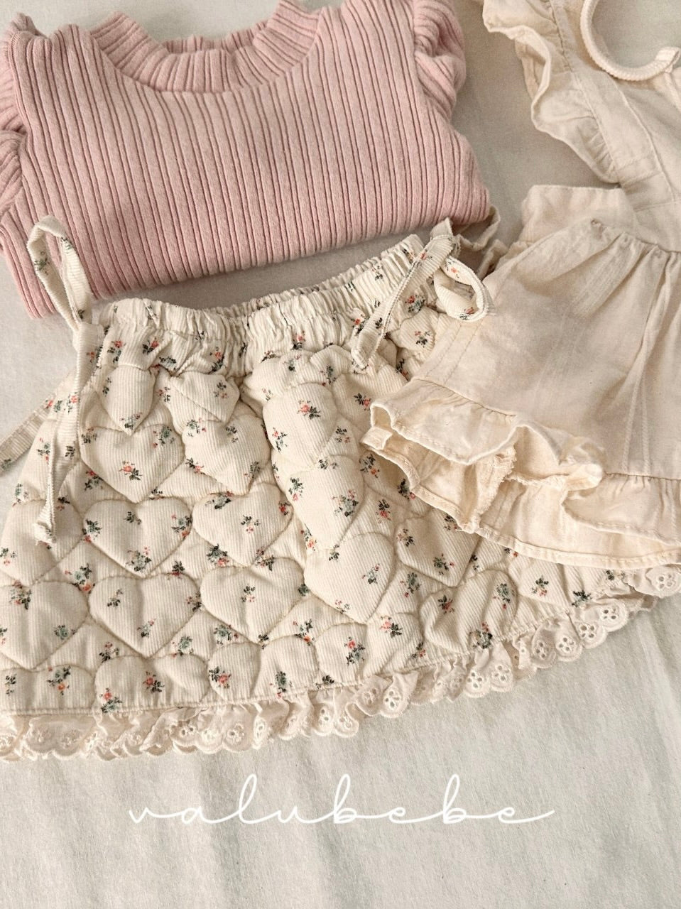 Flower padded skirt (baby)