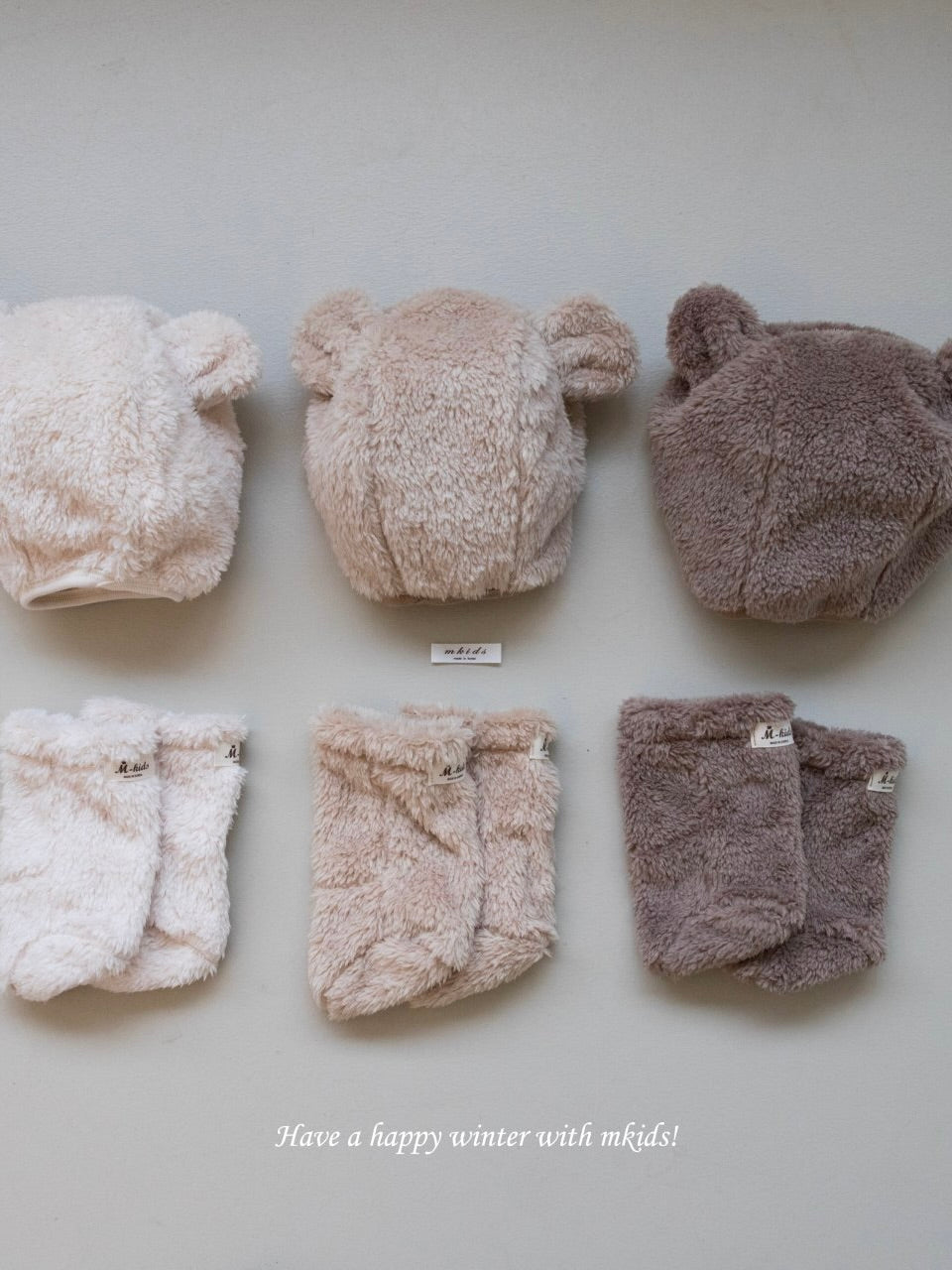 Soft fleece foot muff