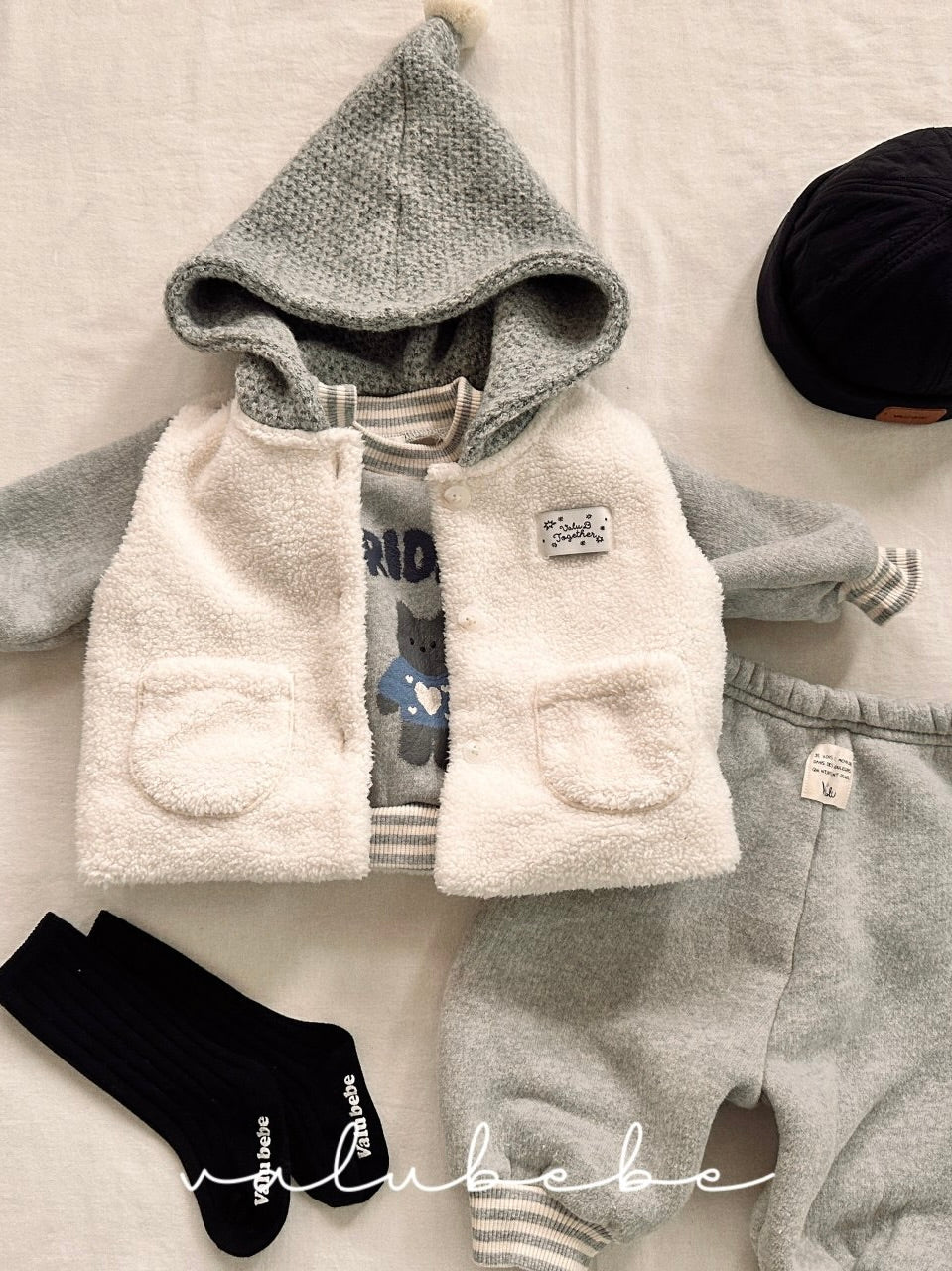 Dog fleece sweatshirt (baby&amp;kids)