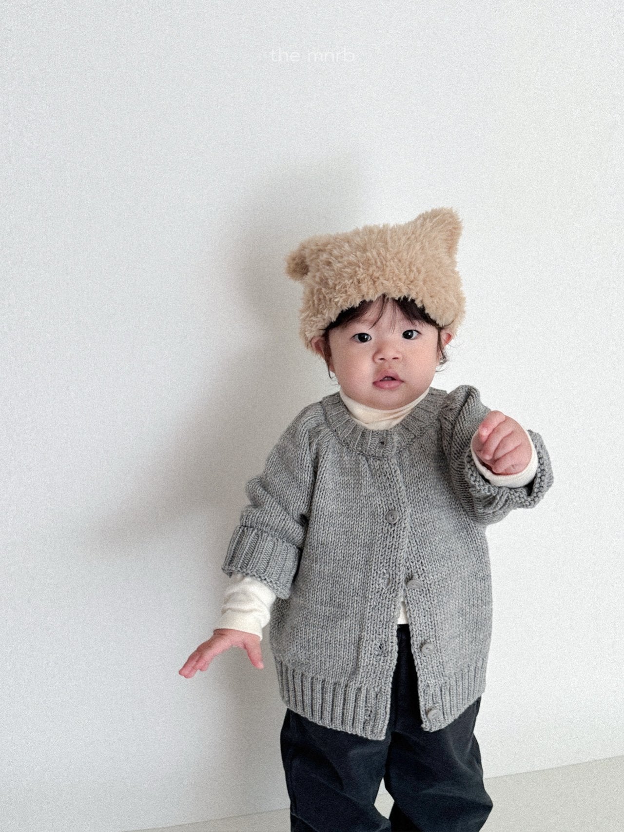 Robe balloon cardigan