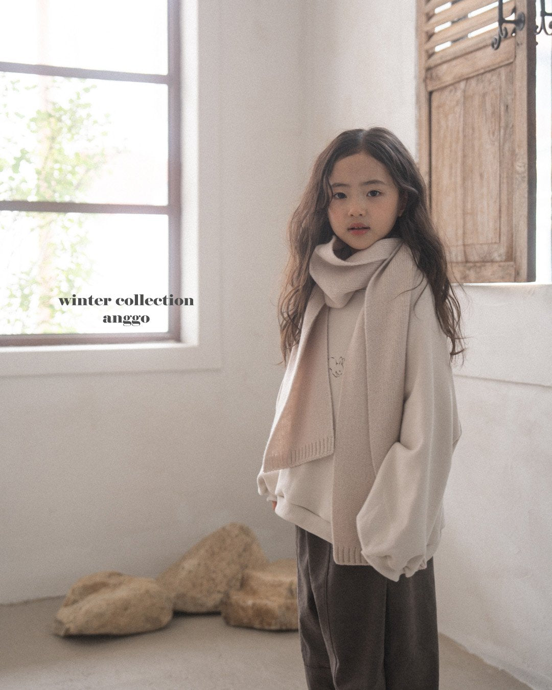 Anggo knit muffler