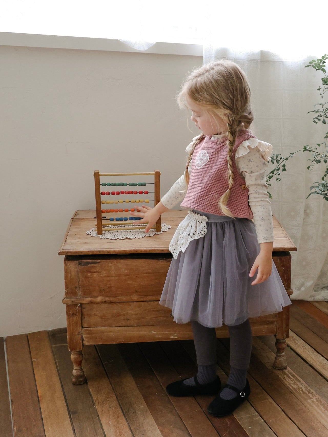 Etoile tulle leggings