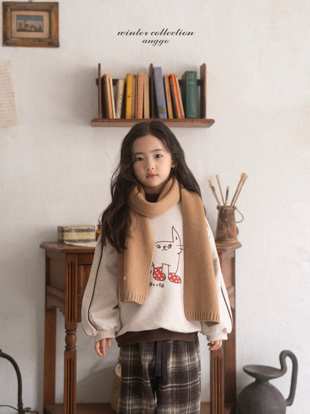 Anggo knit muffler