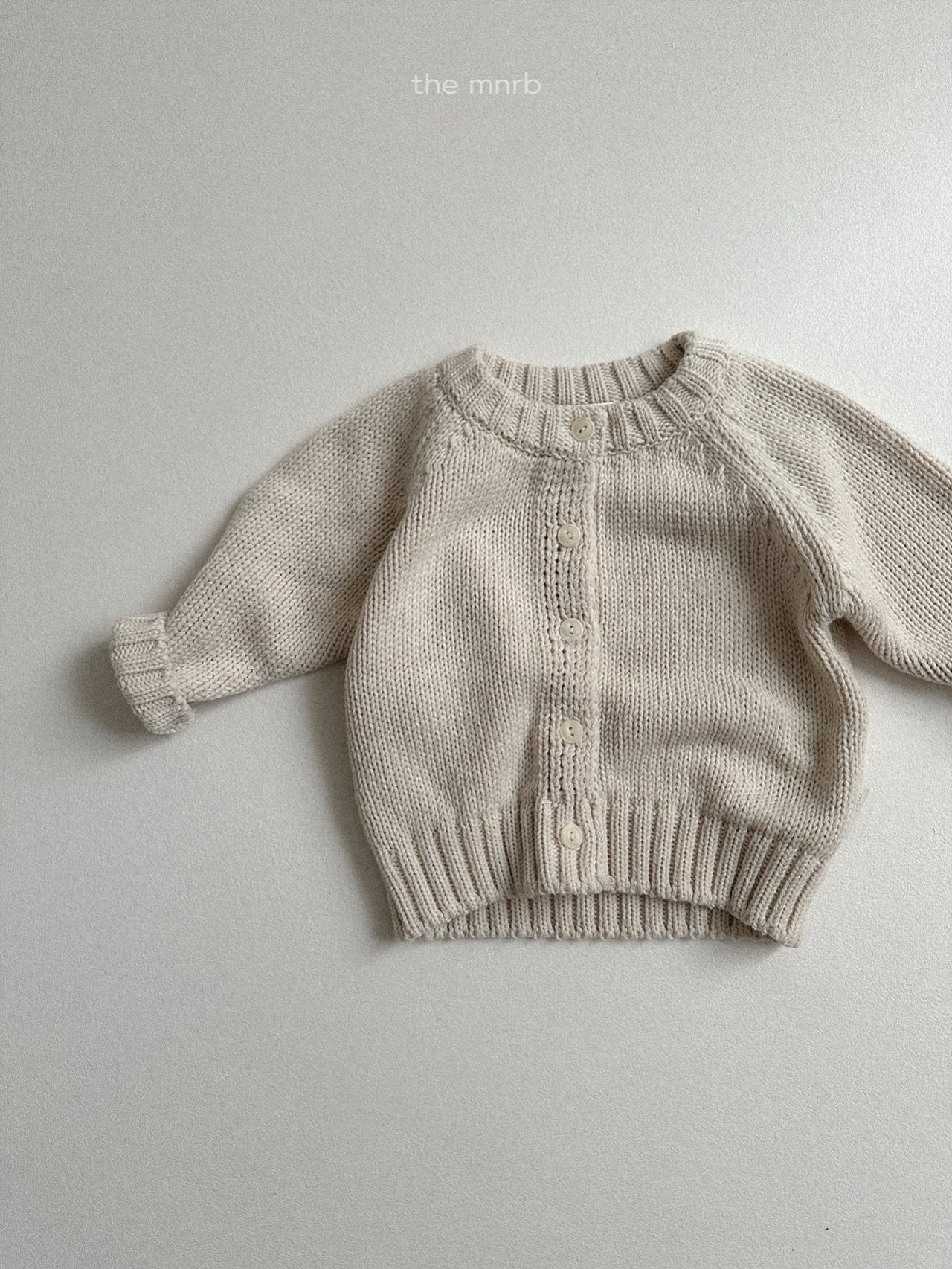 Robe balloon cardigan