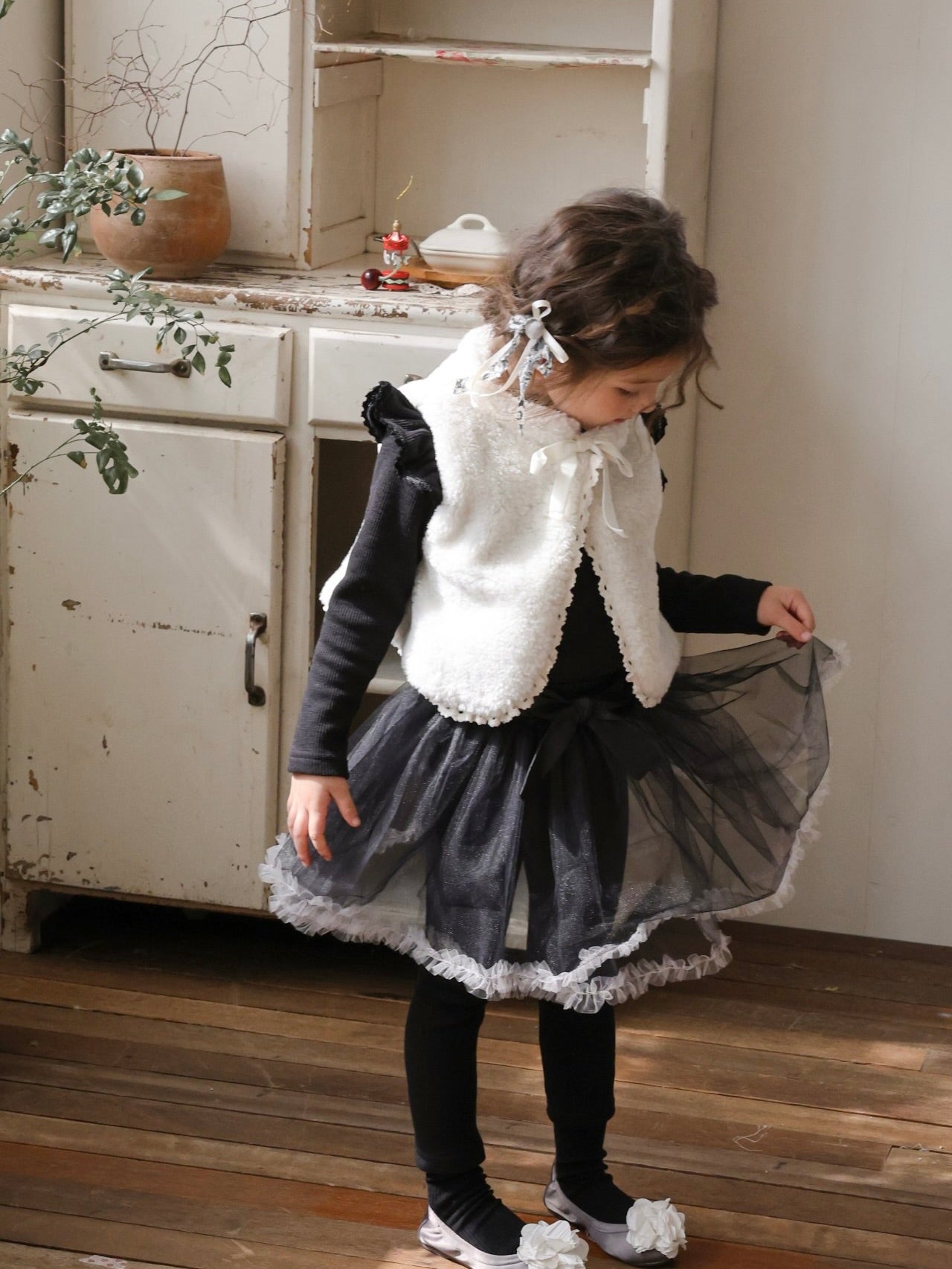 Lydia tulle leggings