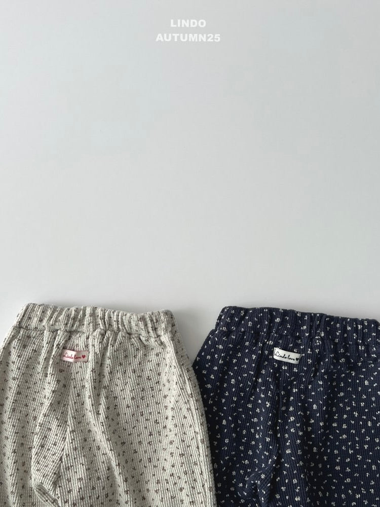 Floral jogger pants (baby&amp;kids)