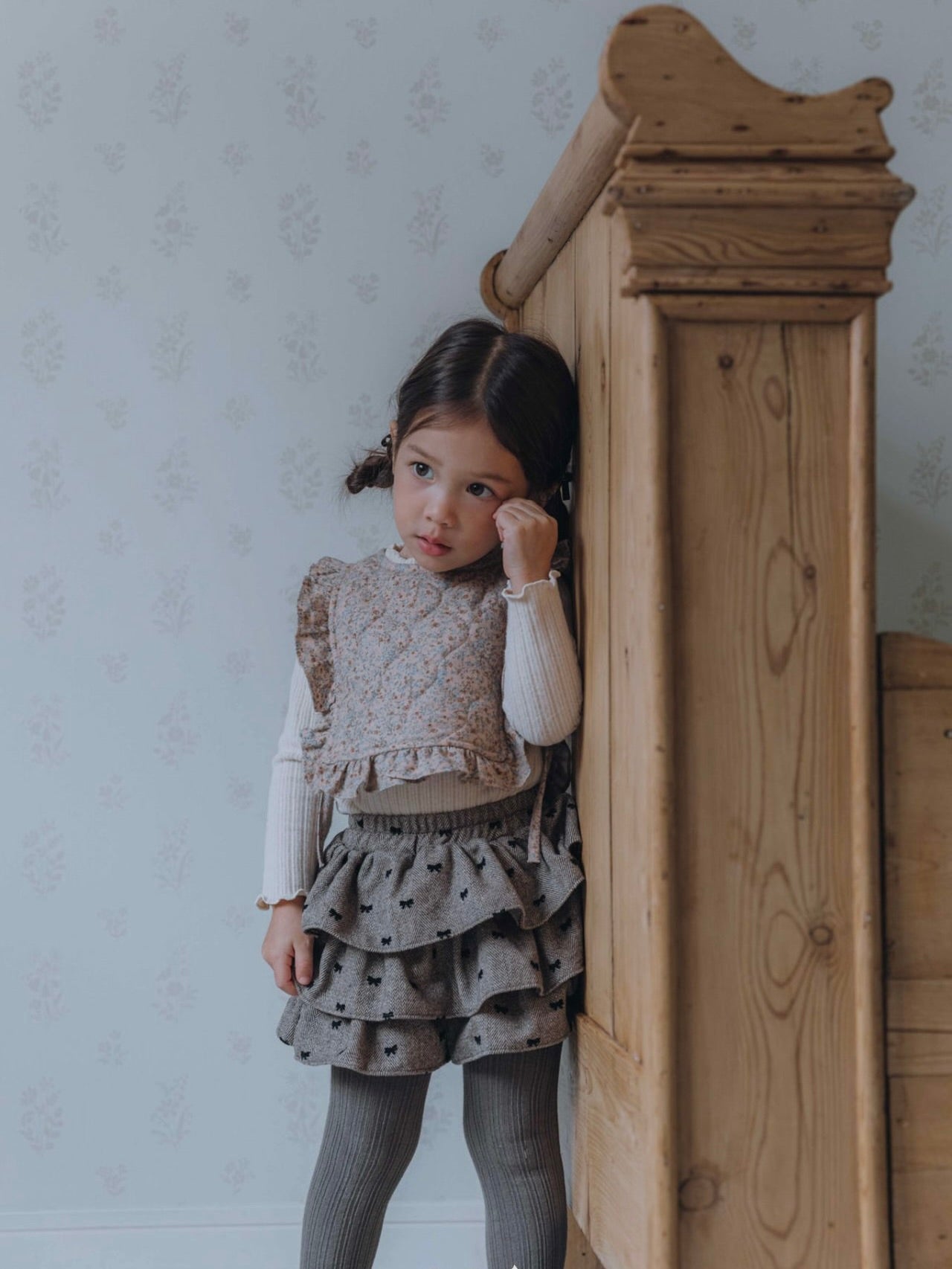 Chloe ribbon cancan pants