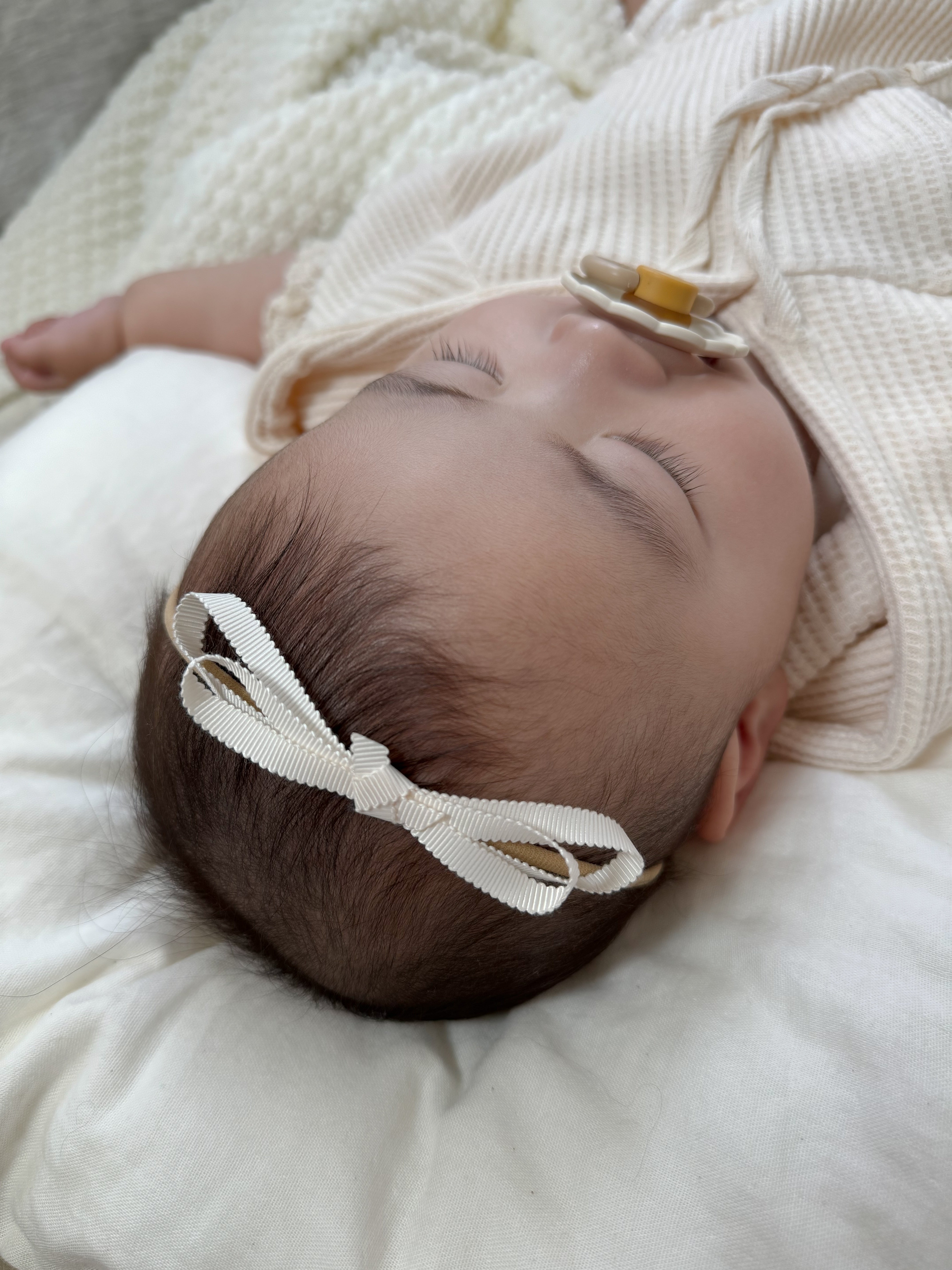 baby ribbon hairband