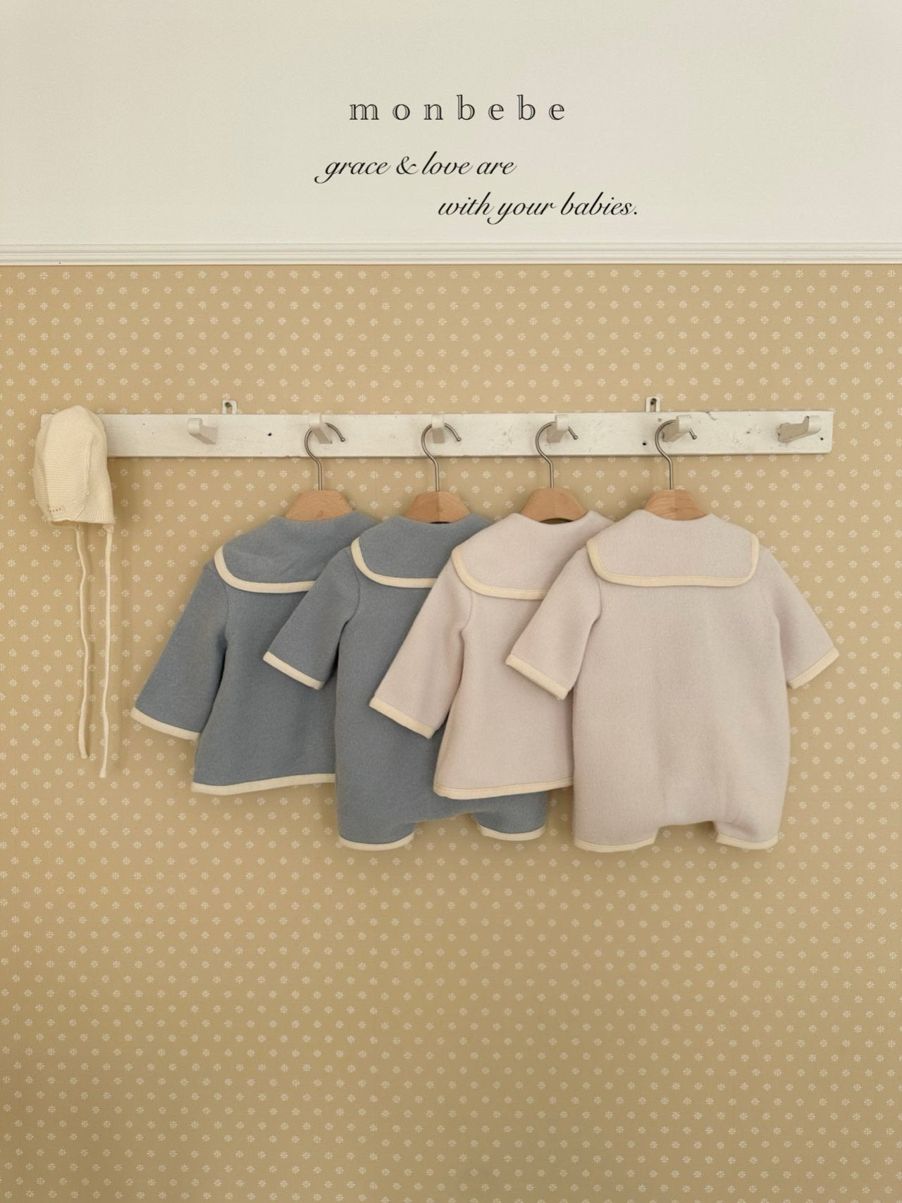 Handmade sailor rompers