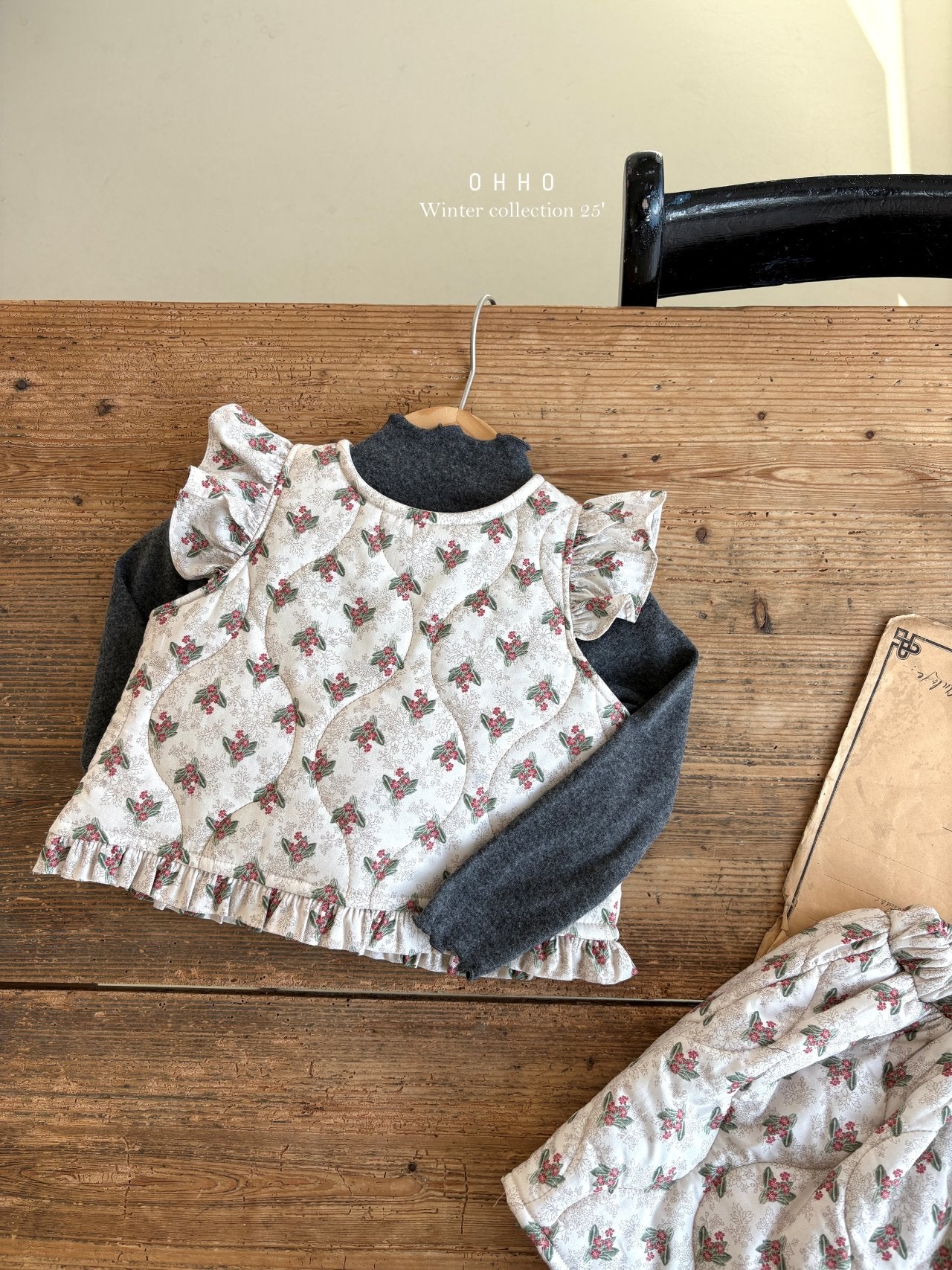 Snowberry quilted vest