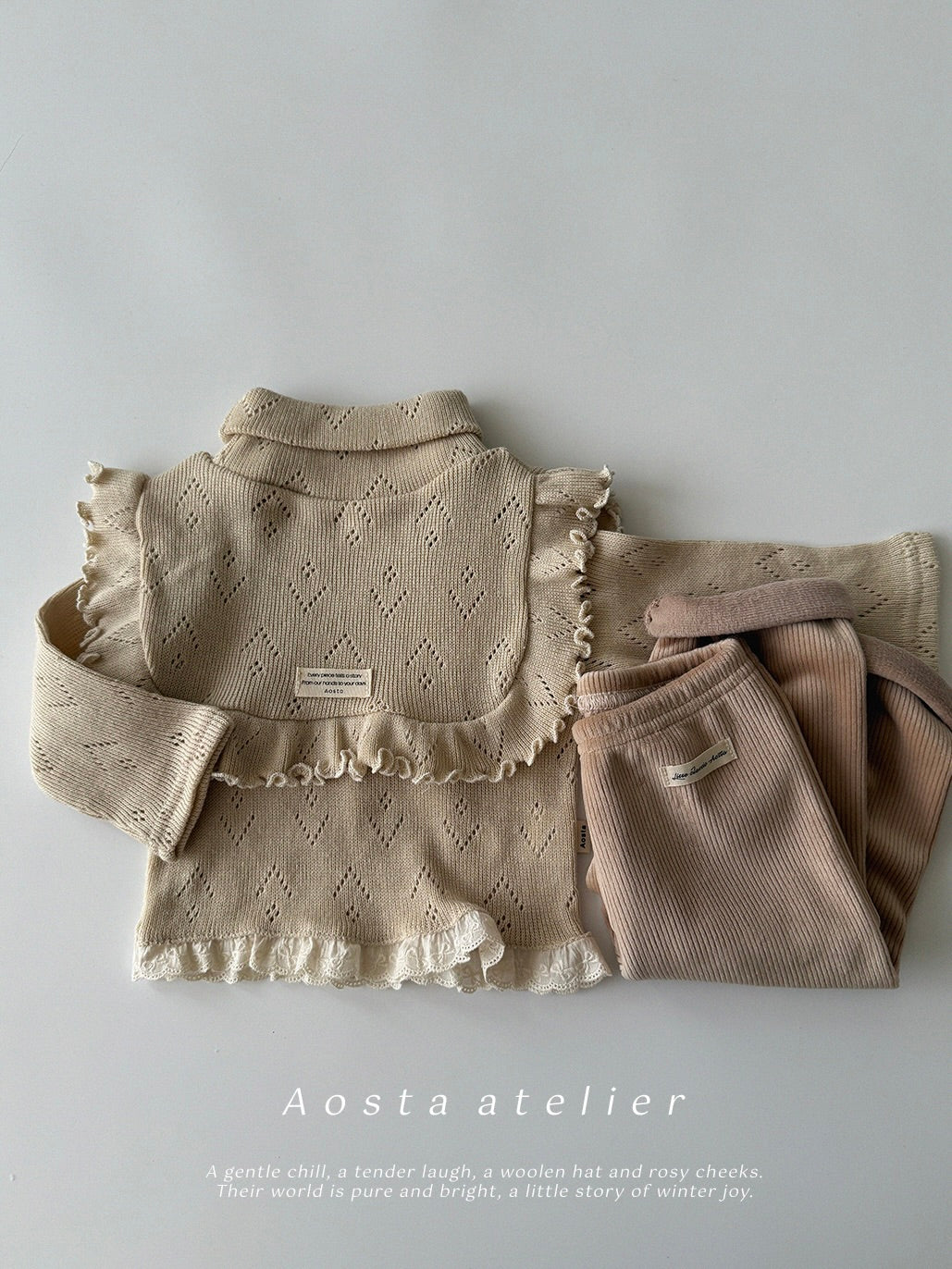 Reete frill turtleneck