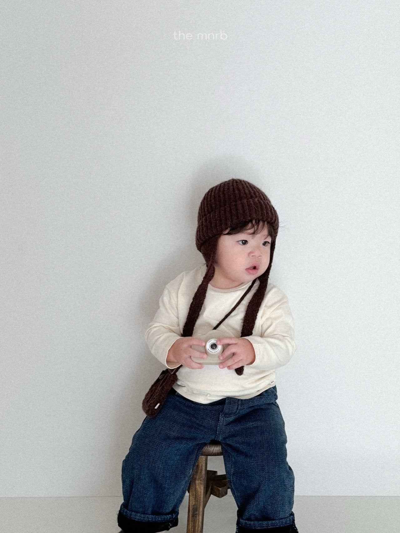 Peach warm half turtleneck T