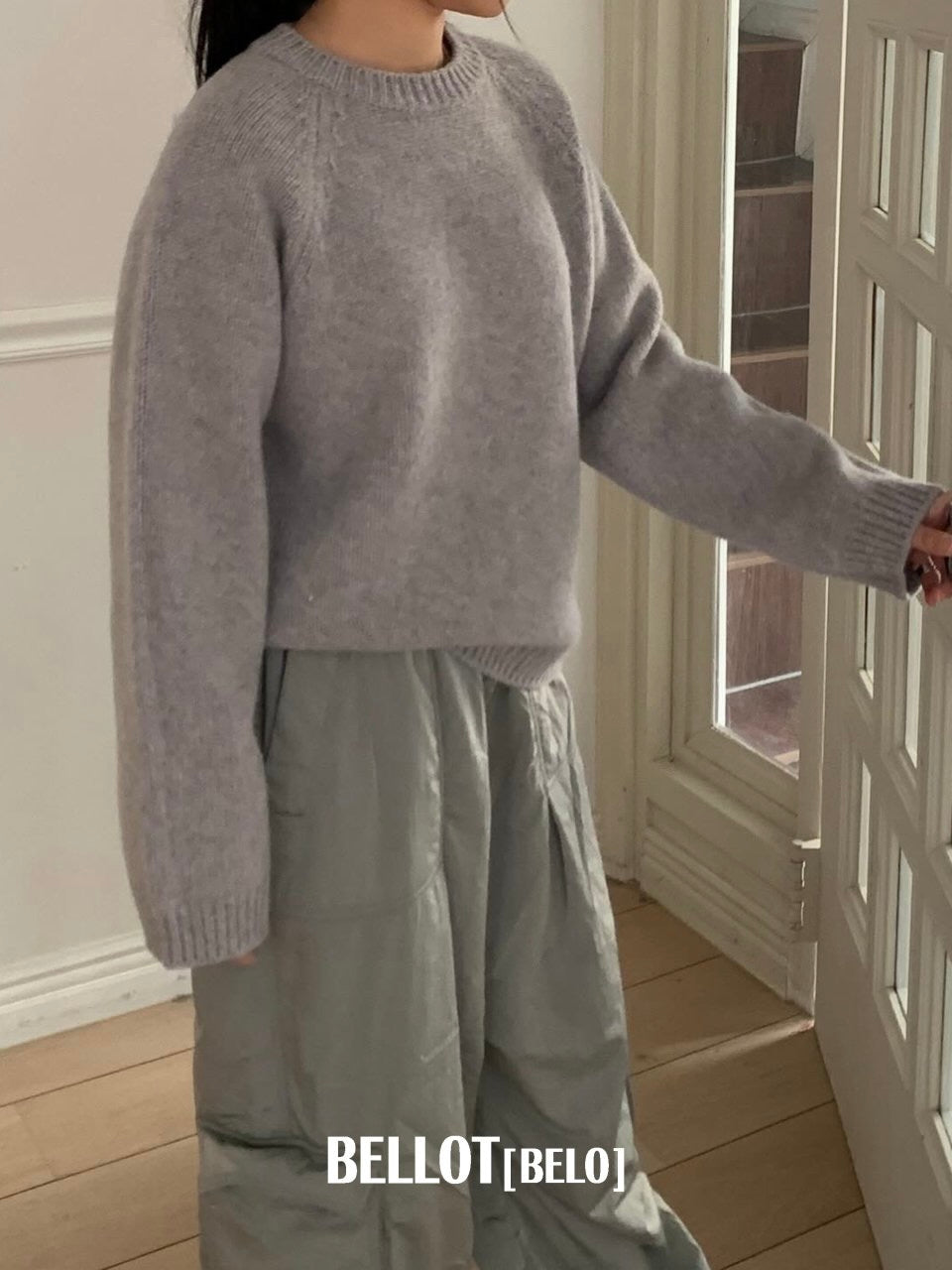 Berry knit (mom size)