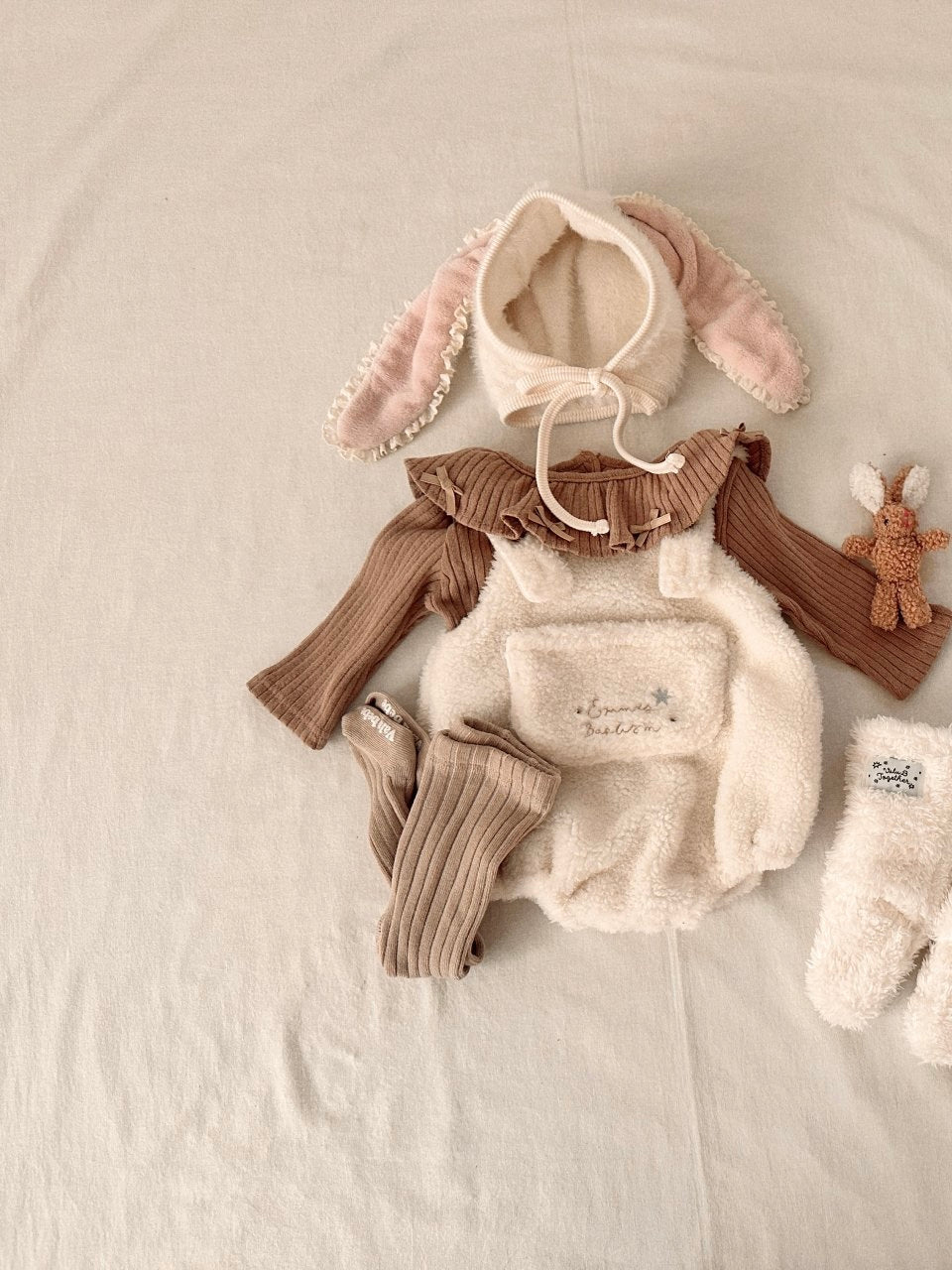 Ribbon frill T-shirt (baby)