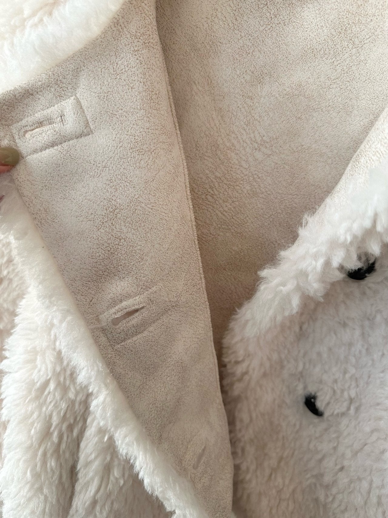 Winter shearling jacket (mom size)