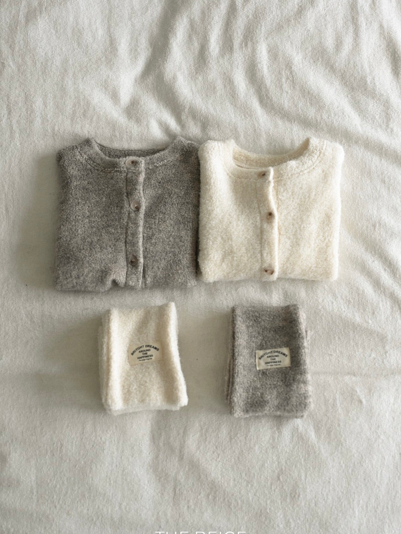 Knit cardigan (knit muffler)