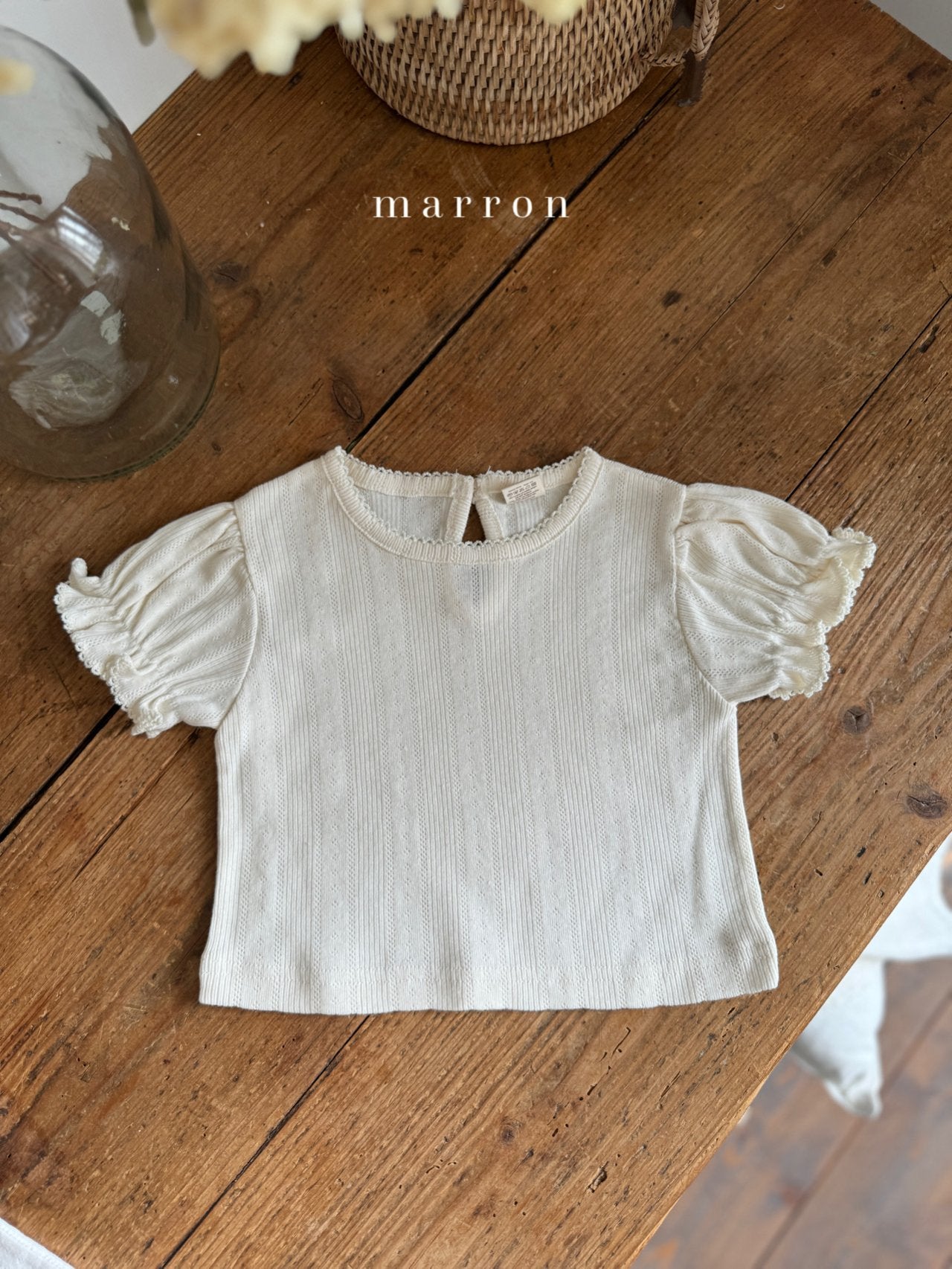 Willow eyelet T shirt