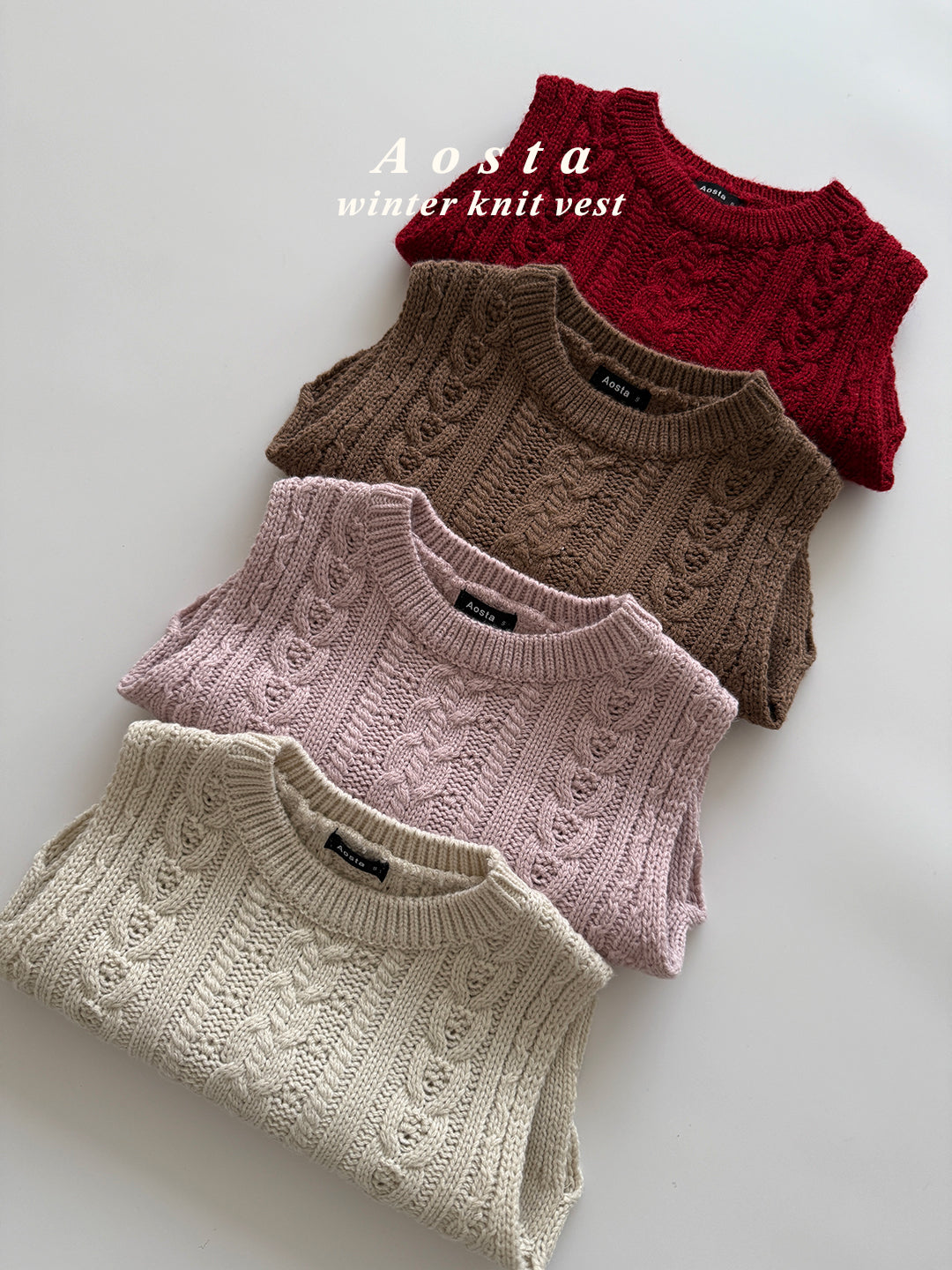 Knit vest