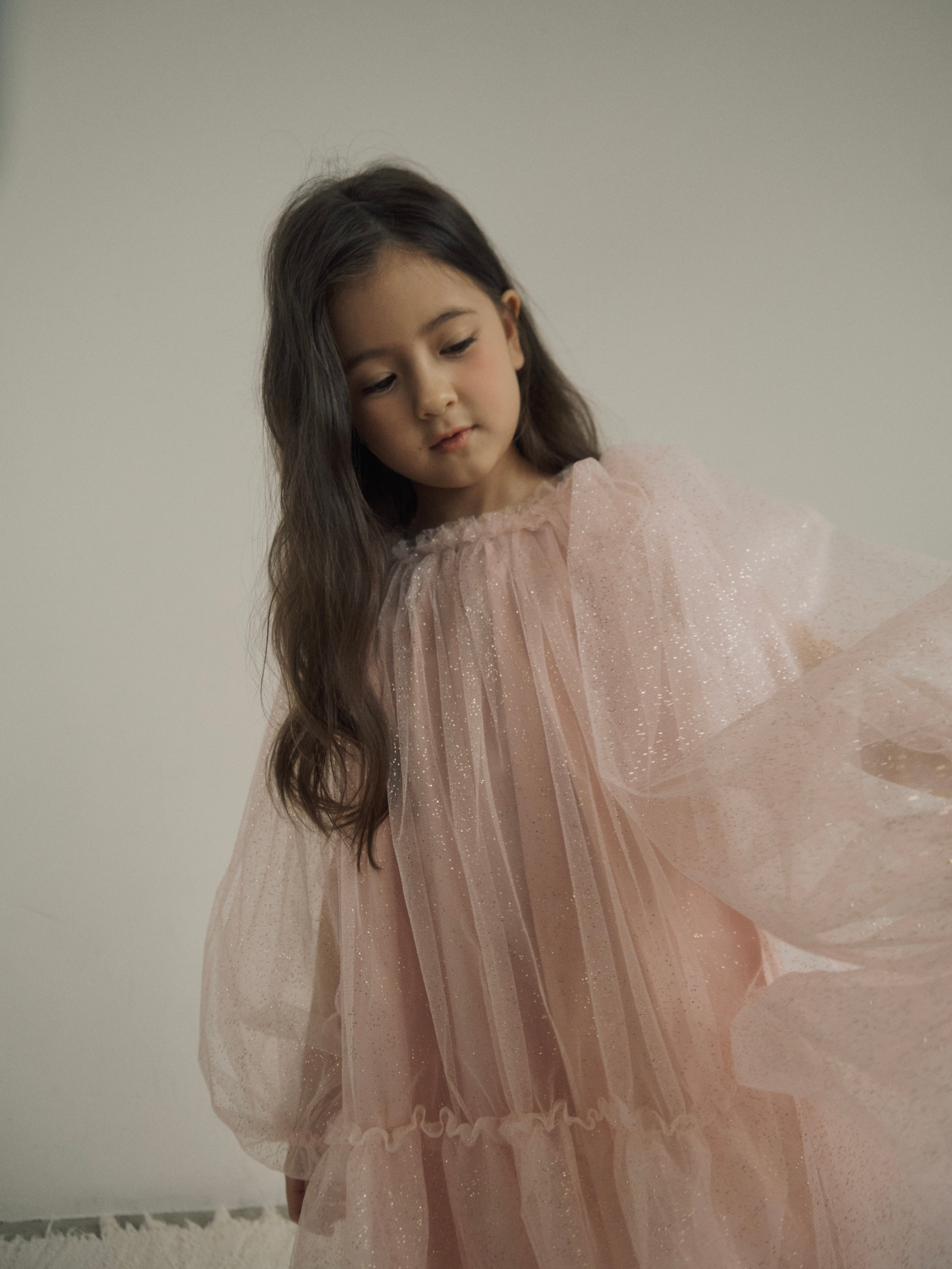 Special tulle dress (pink)