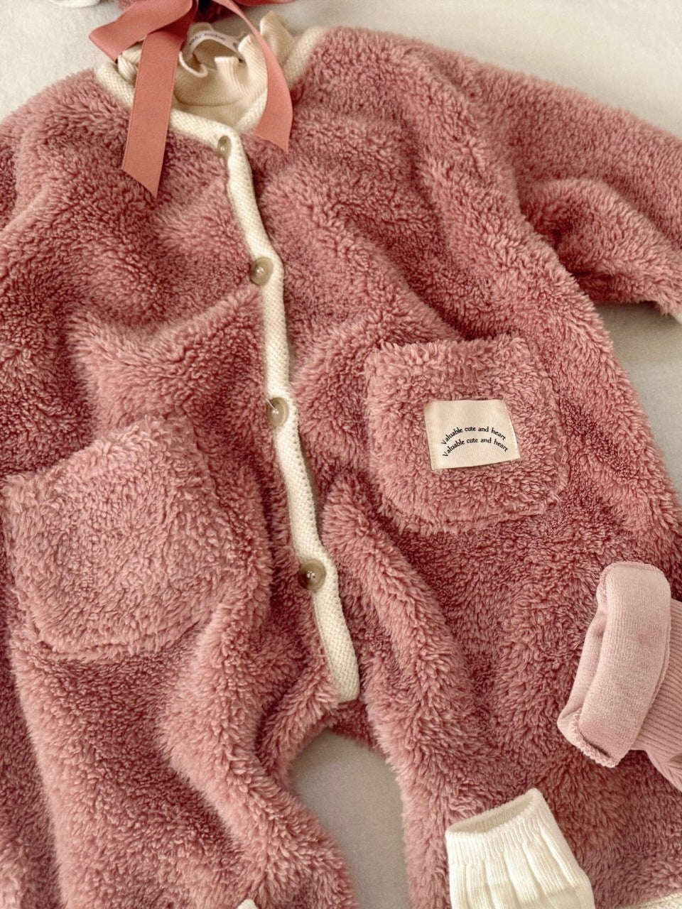 Pocket round coverall (baby)