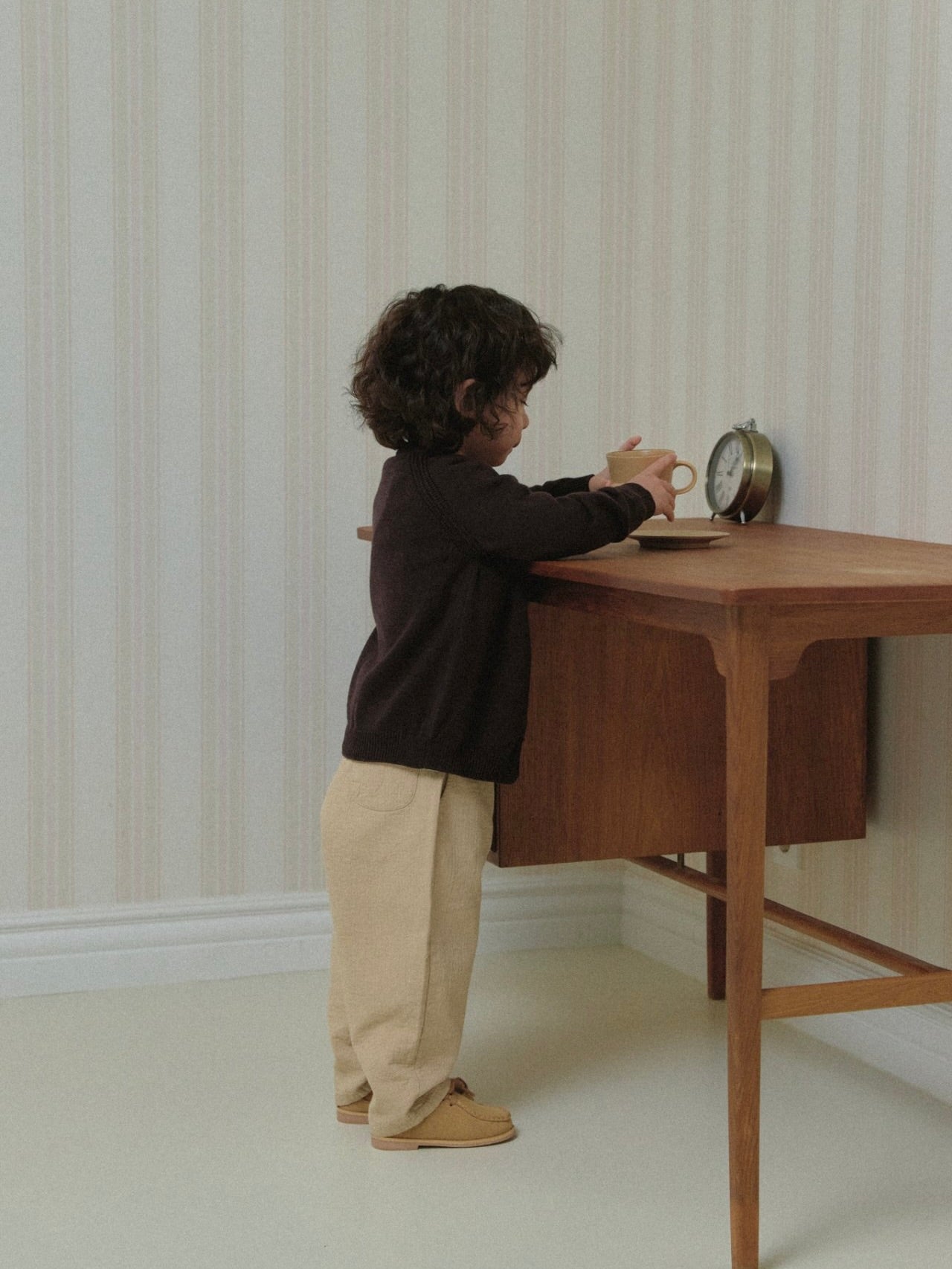 Spring knit cardigan