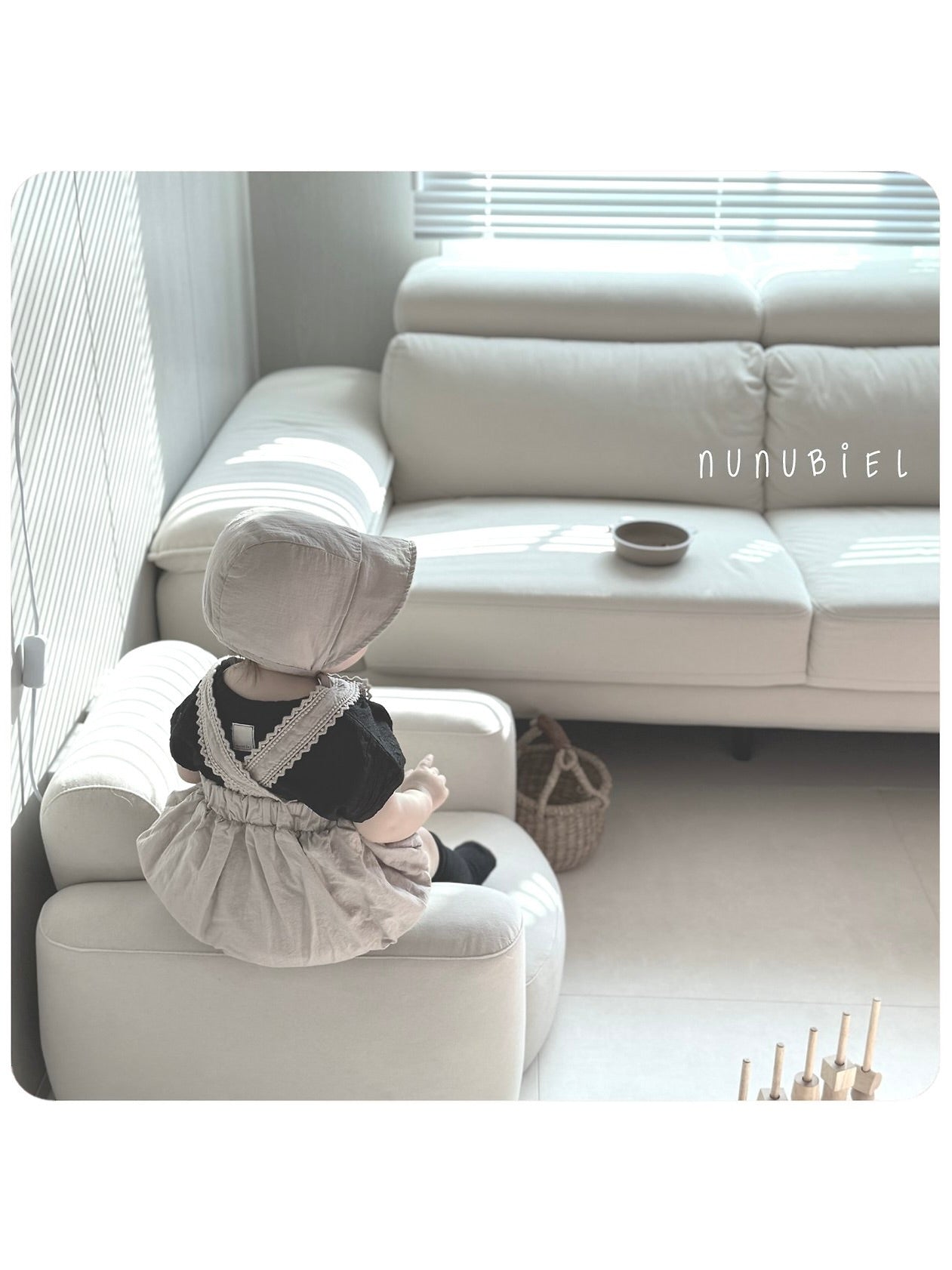 Milga rompers & bonnet