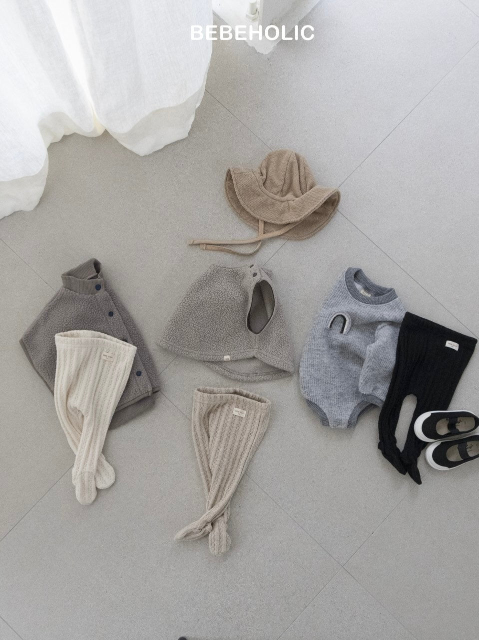 Texture footed leggings