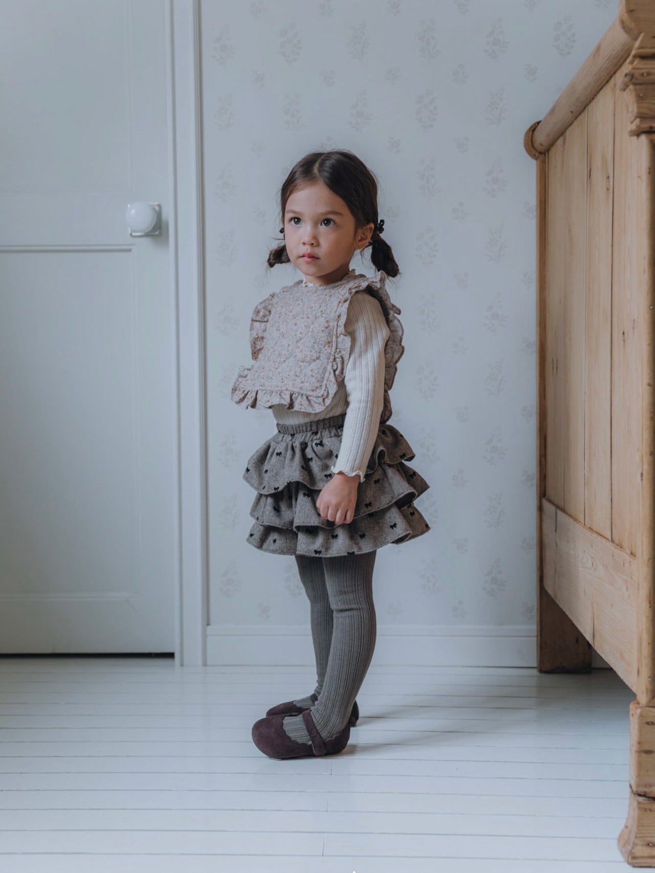 Chloe ribbon cancan pants