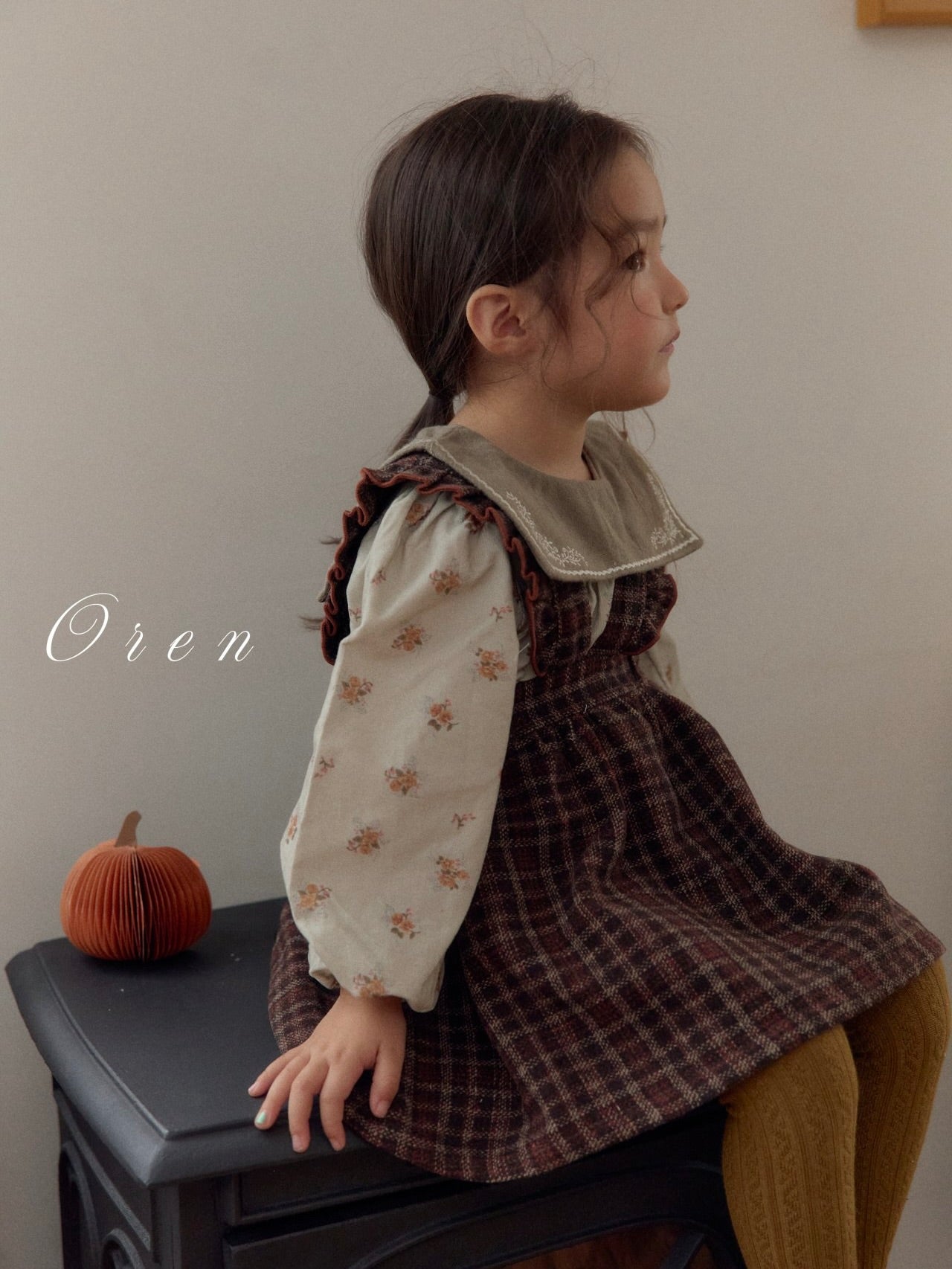 Nanette embroidered collar blouse