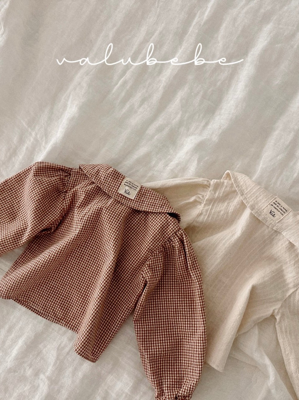 Ribbon collar blouse (baby)