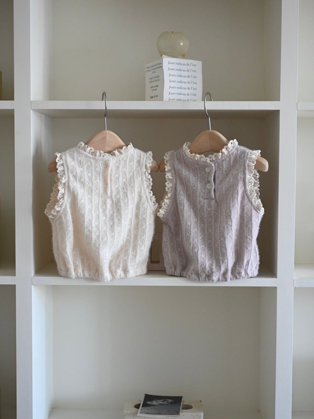 Knit Lace Vest