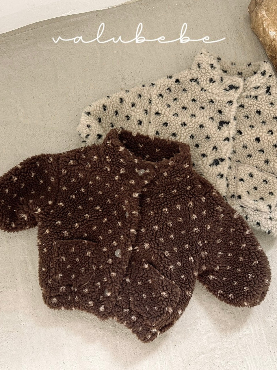 Monet fluffy jacket (baby&amp;kids)